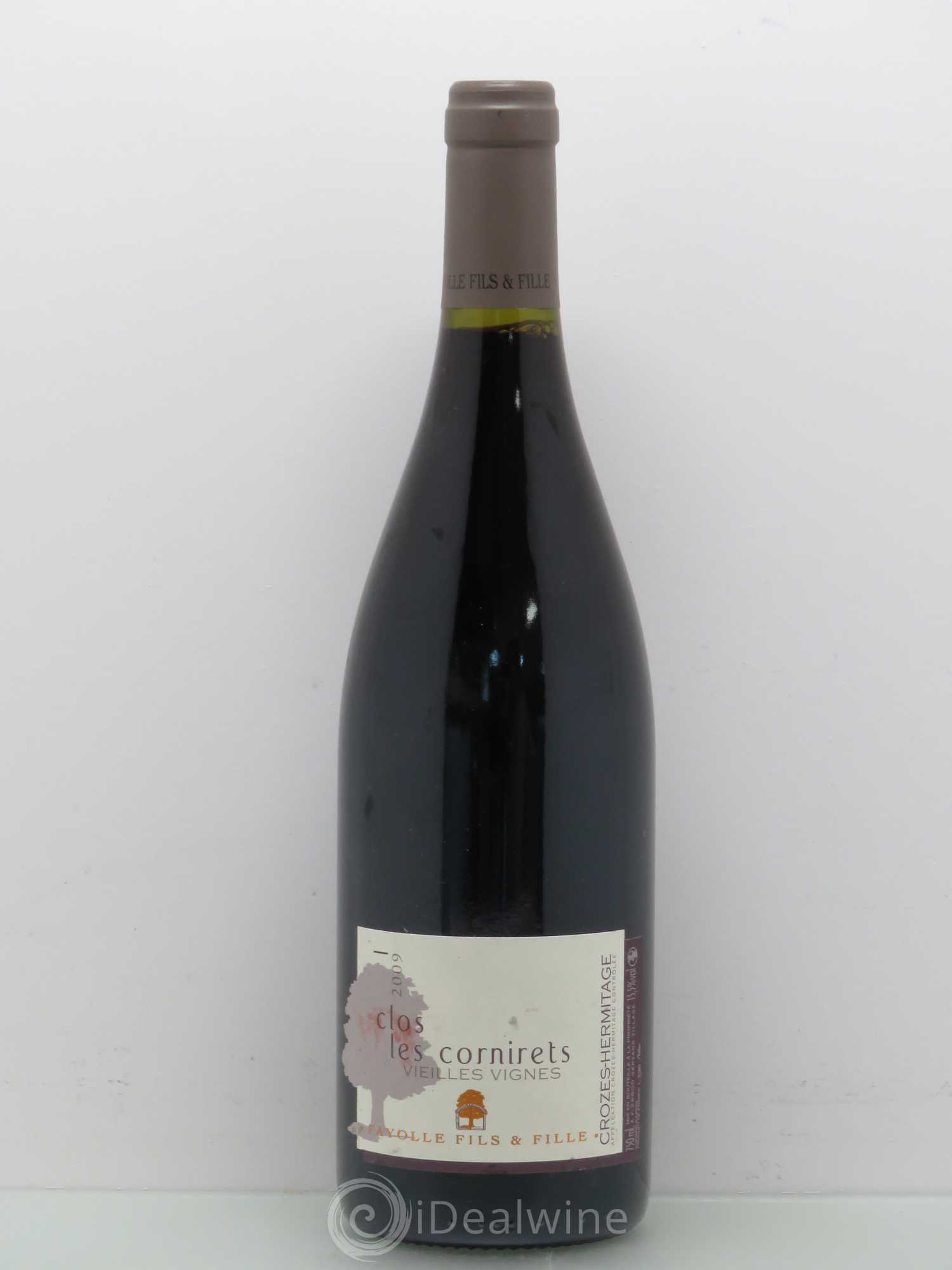Crozes-Hermitage Domaine Fils Et Fille Fayolle Clos Des Cornirets Vieilles Vignes 2009 - Posten von 1 Flasche - 0