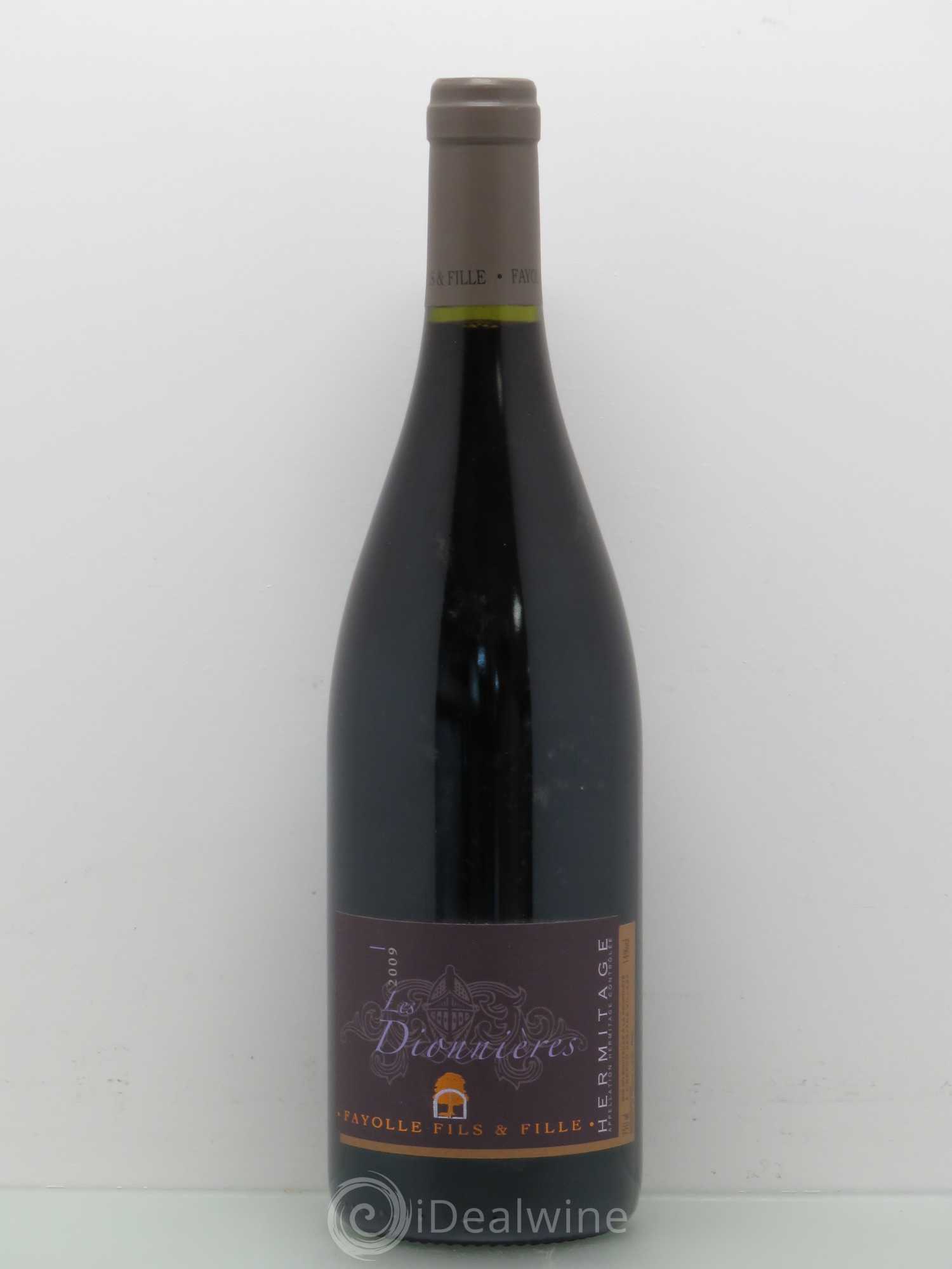 Hermitage Domaine Fils Et Fille Fayolle Dionnieres 2009 - Posten von 1 Flasche - 0