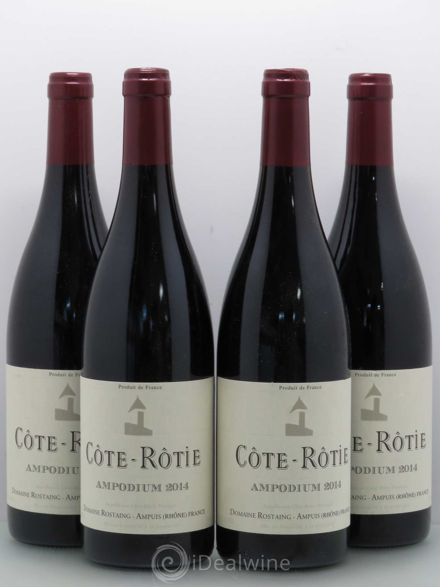 Côte-Rôtie Ampodium René Rostaing 2014 - Lot of 4 bottles - 0