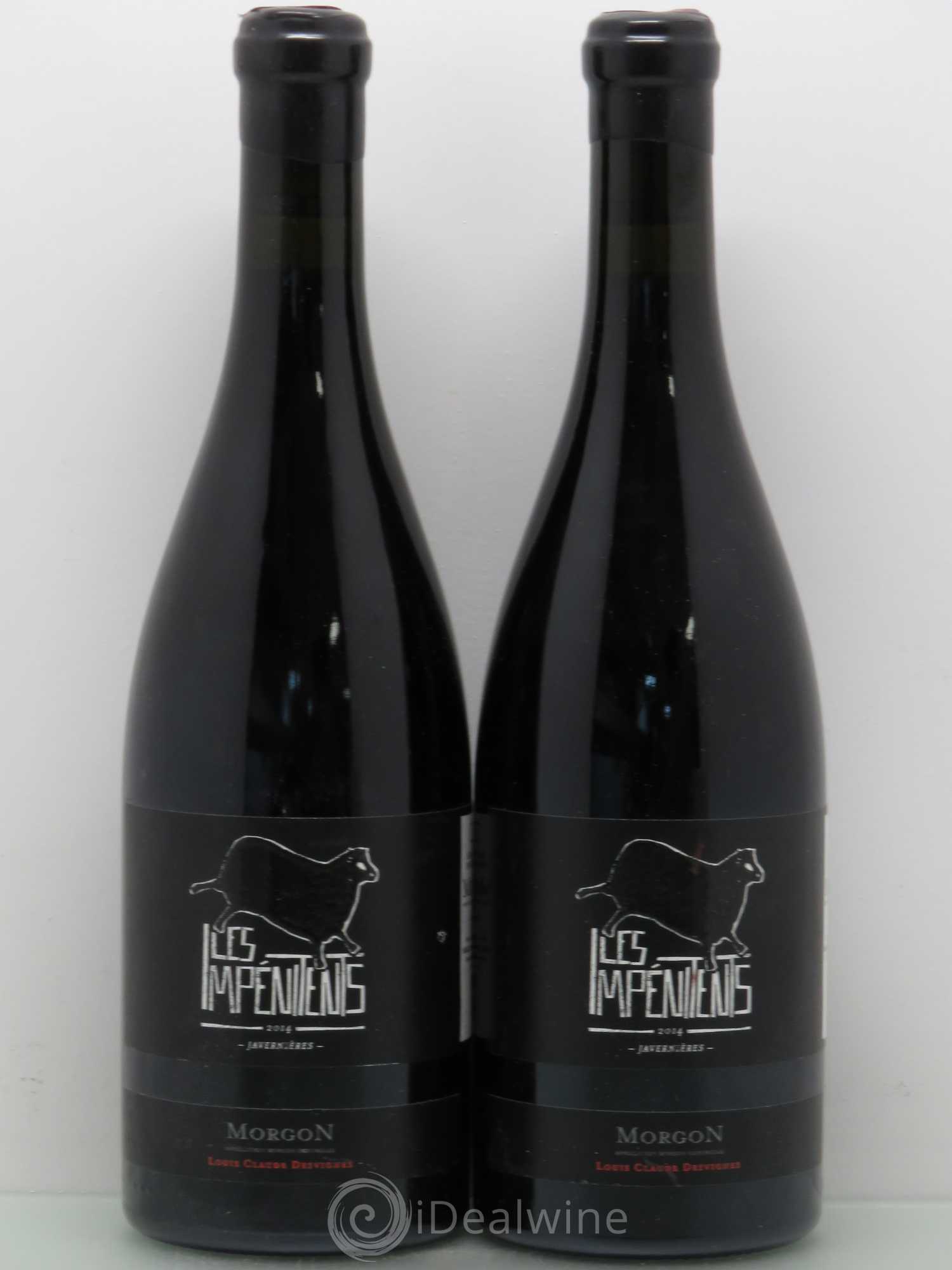 Morgon Javernières Les Impénitents Louis-Claude Desvignes Javernieres  2014 - Lot de 4 bouteilles - 2