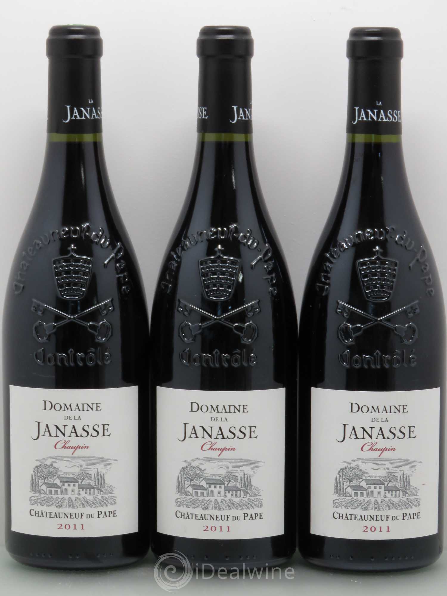 Châteauneuf-du-Pape Cuvée Chaupin La Janasse (Domaine de) 2011 - Lot de 3 bouteilles - 0