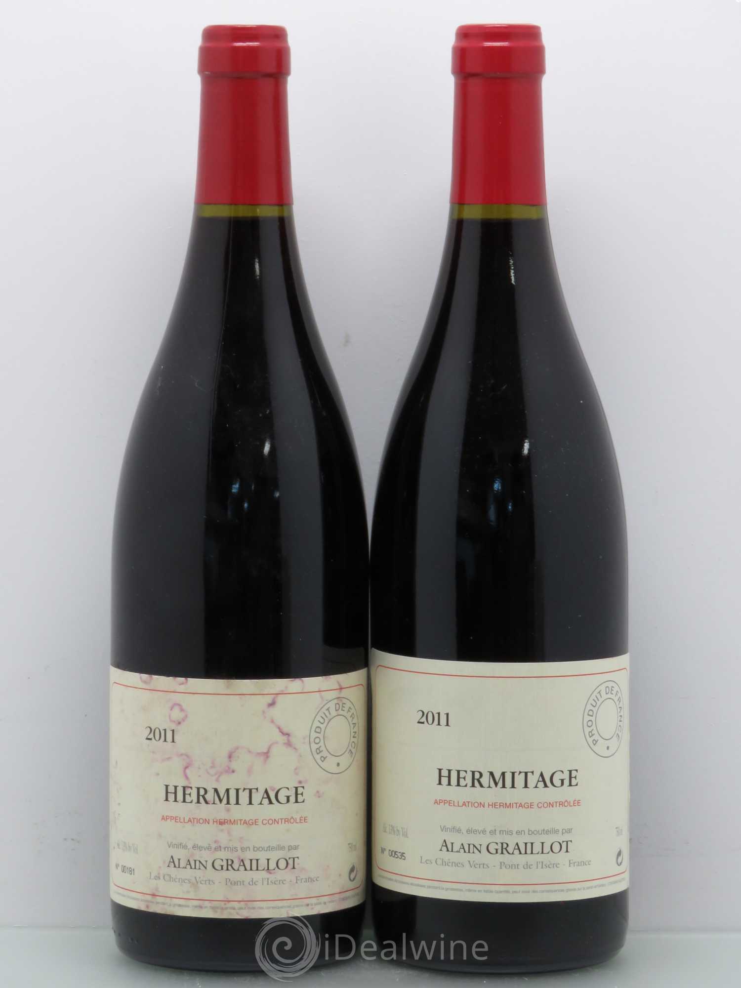 Hermitage Domaine Graillot 2011 - Lot de 2 bouteilles - 0