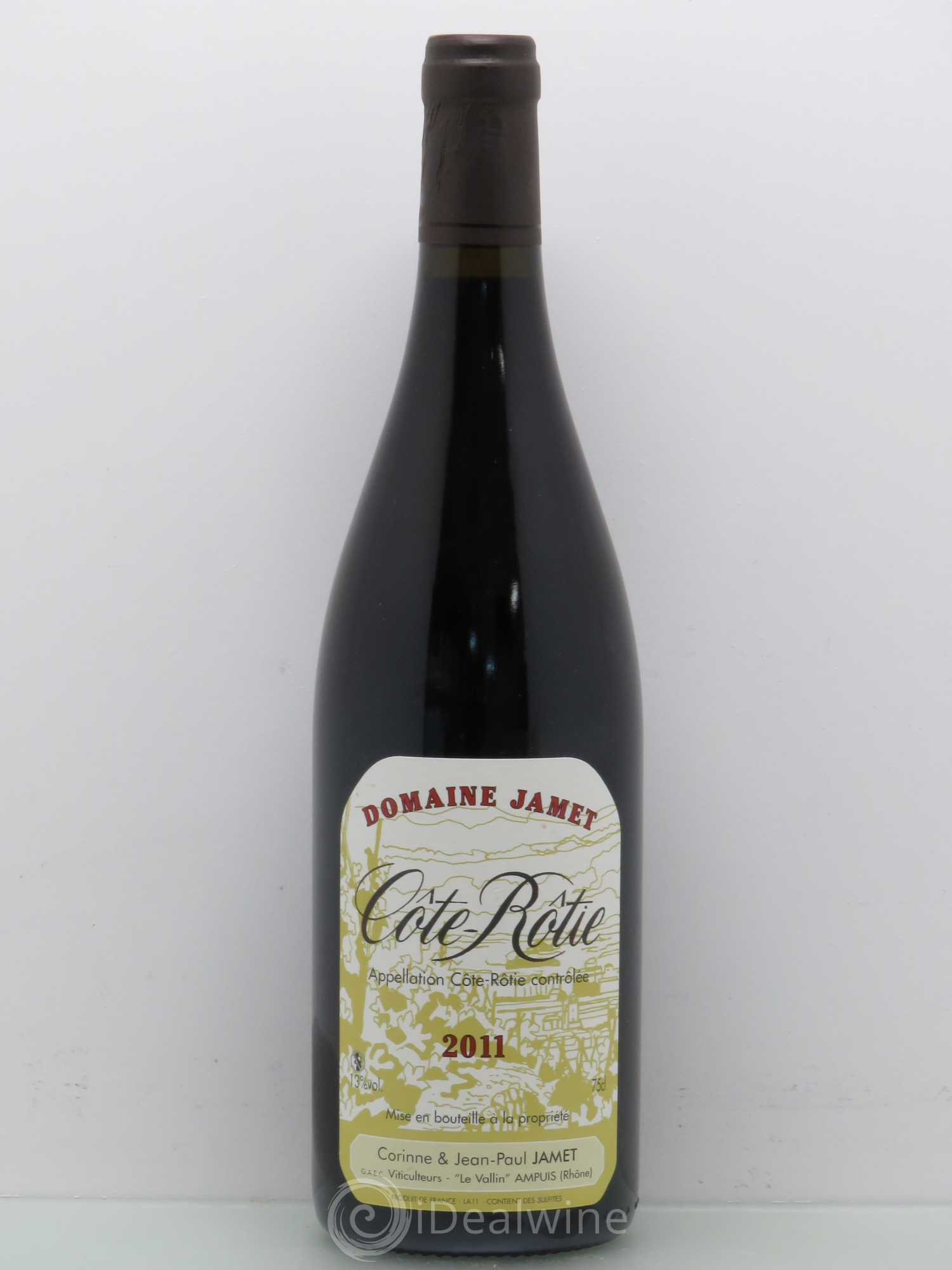 Côte-Rôtie Jamet (Domaine) 2011 - Lot de 1 bouteille - 0