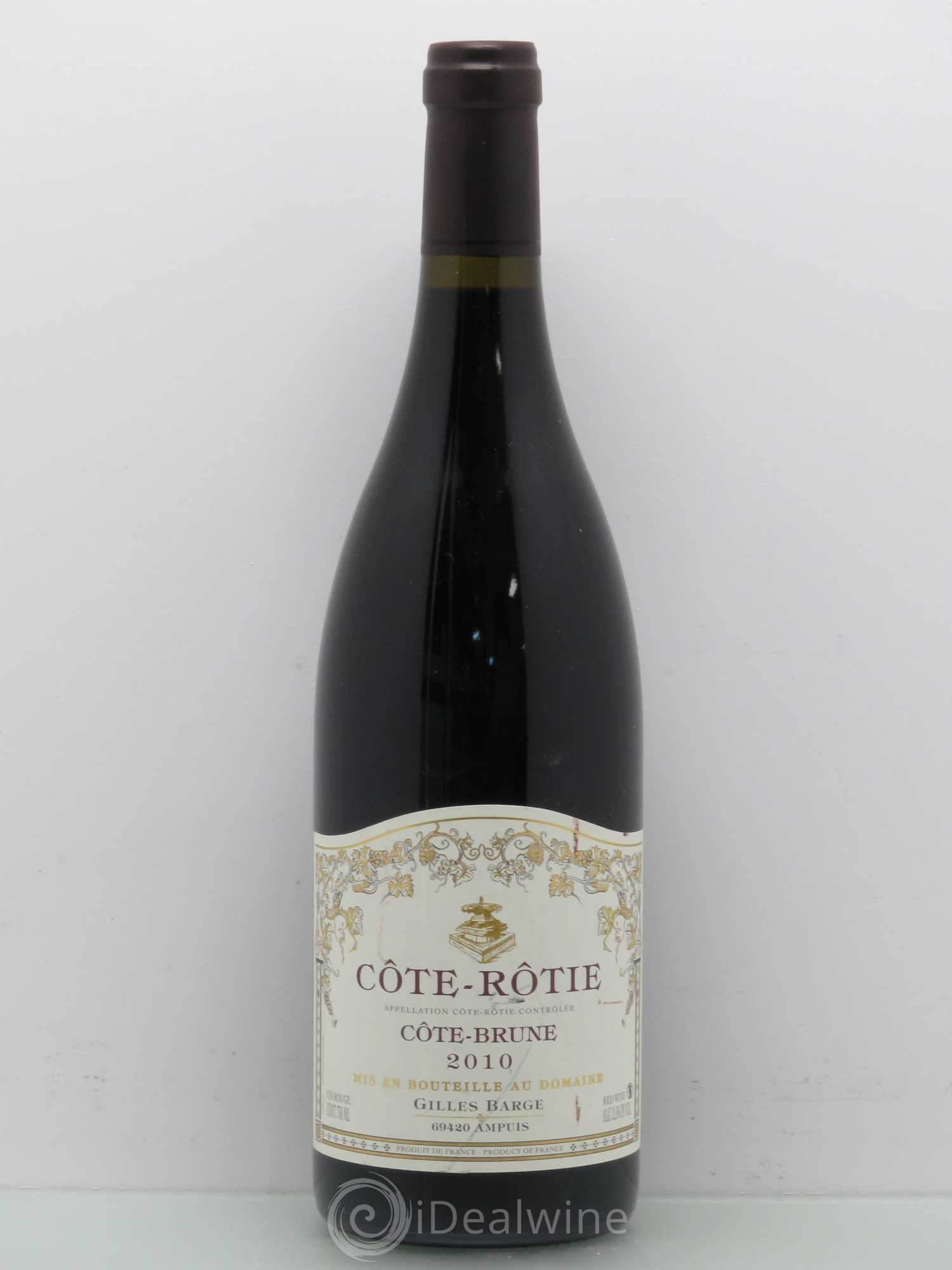 Côte-Rôtie Domaine Barge Brune 2010 - Posten von 1 Flasche - 0