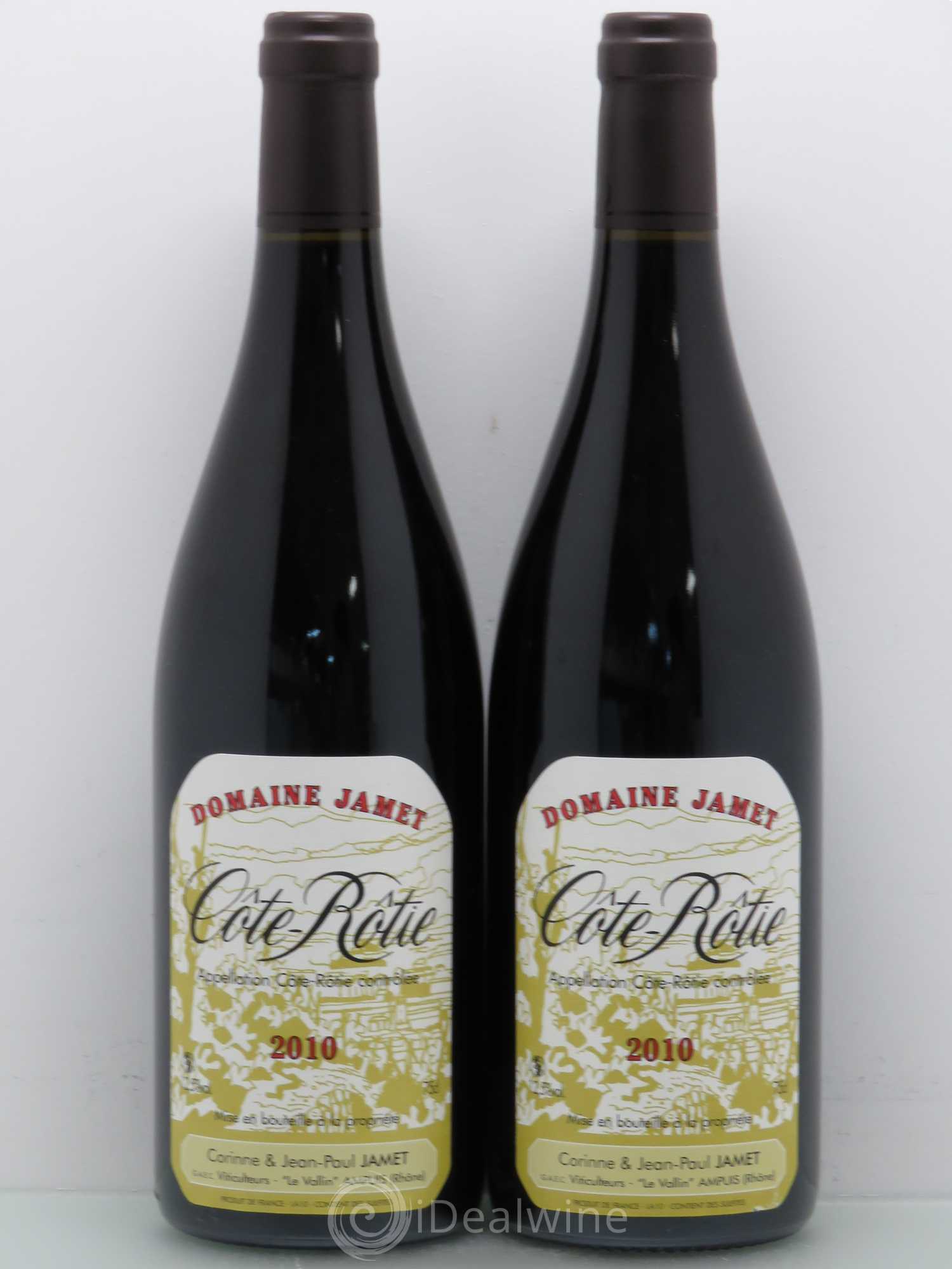 Côte-Rôtie Jamet (Domaine) 2010 - Lot de 2 bouteilles - 0