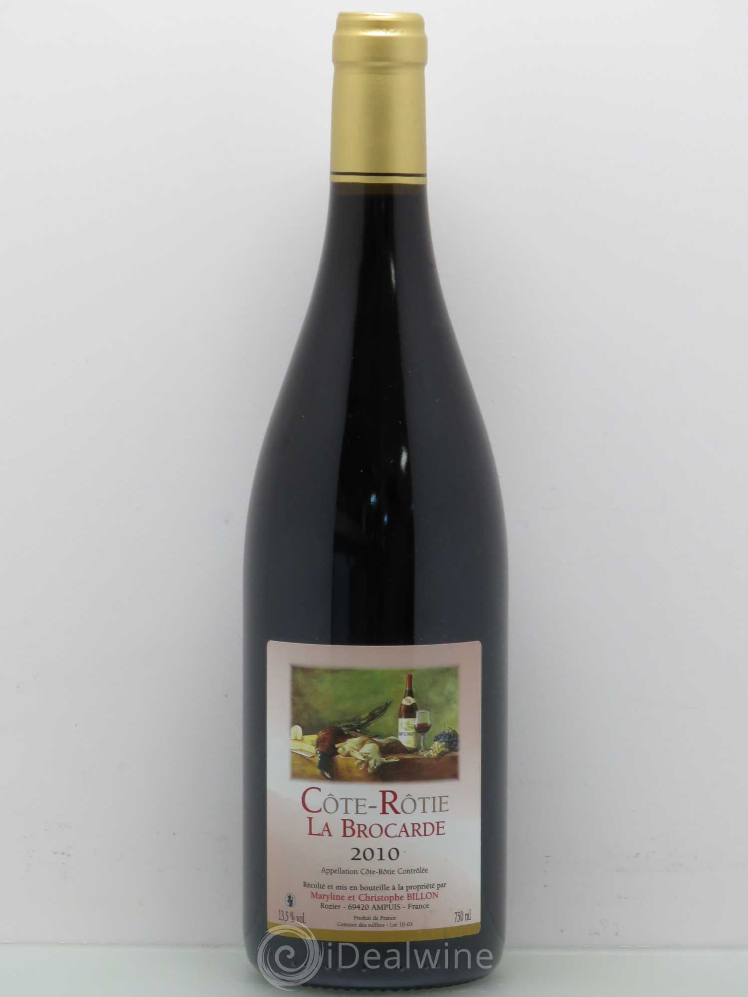 Côte-Rôtie Patrick Billon La Brocarde 2010 - Posten von 1 Flasche - 0