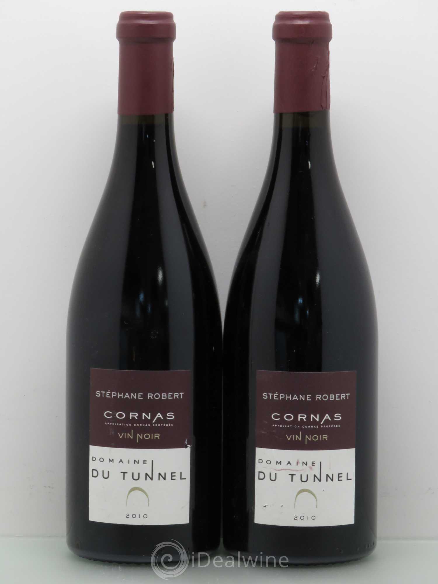 Cornas Stephane Robert Vin Noir 2010 - Posten von 2 Flaschen - 0