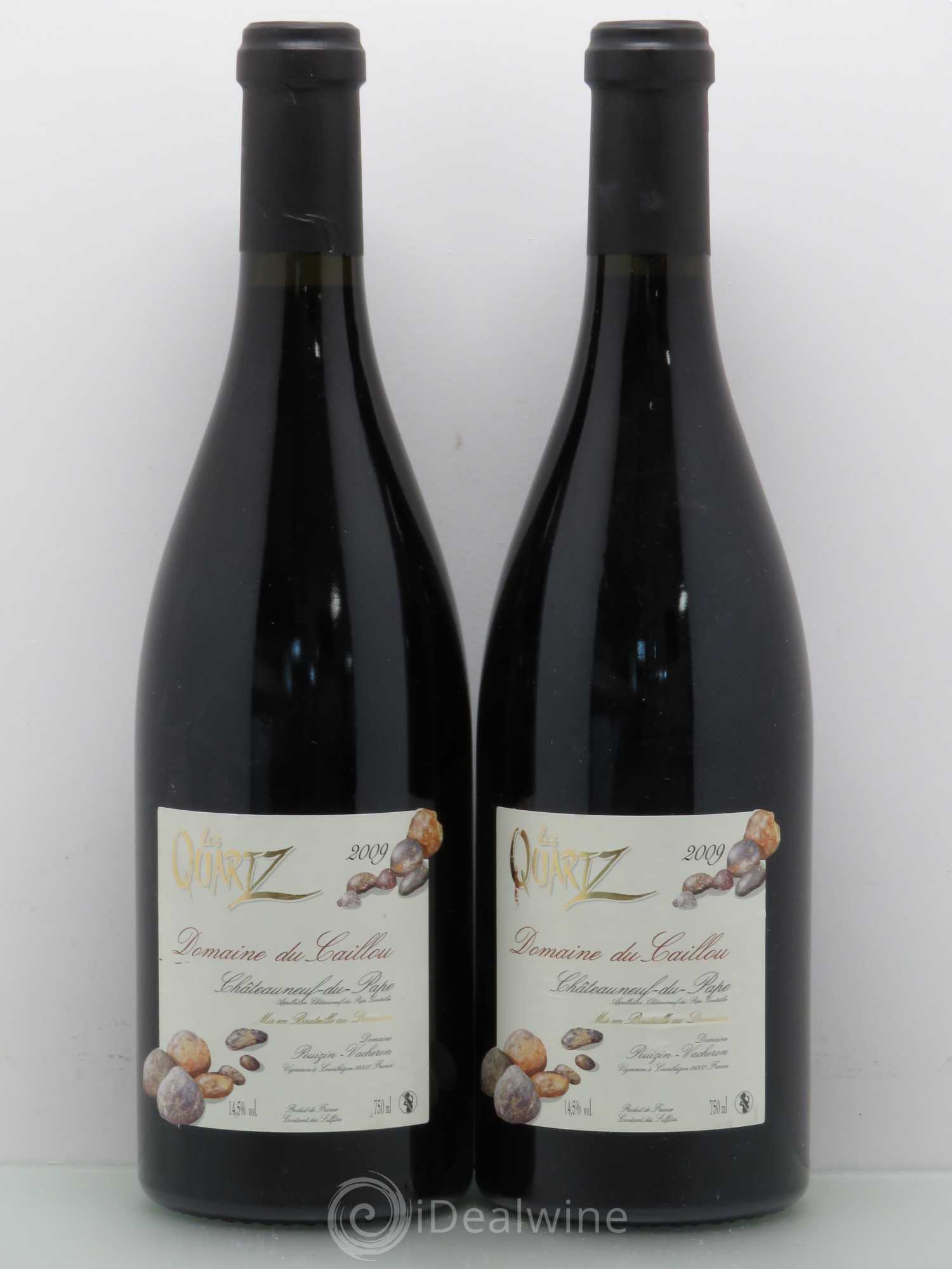 Châteauneuf-du-Pape Quartz Domaine du Caillou 2009 - Posten von 2 Flaschen - 0