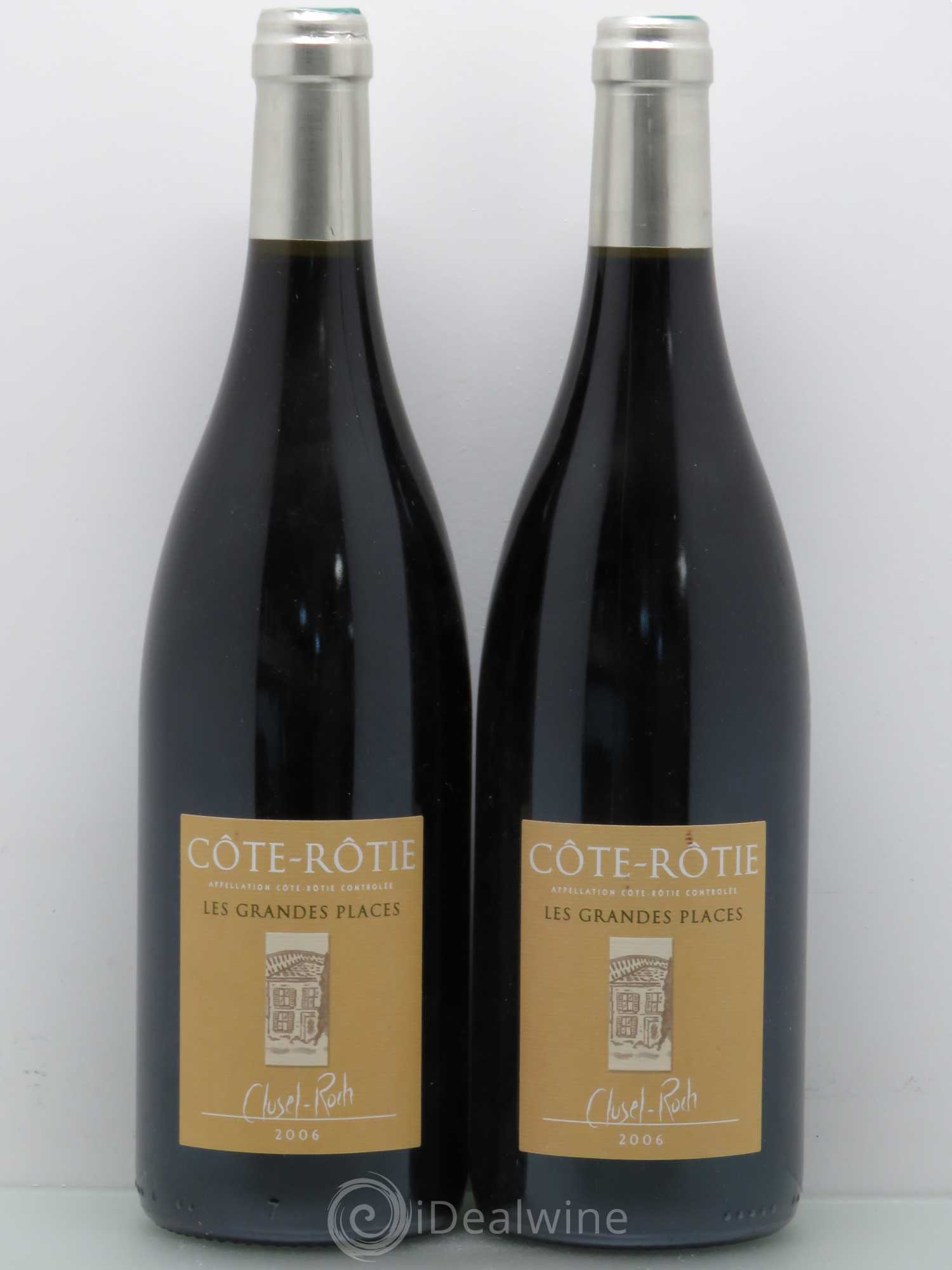 Côte-Rôtie Les Grandes Places Clusel-Roch 2006 - Lot de 2 bouteilles - 0