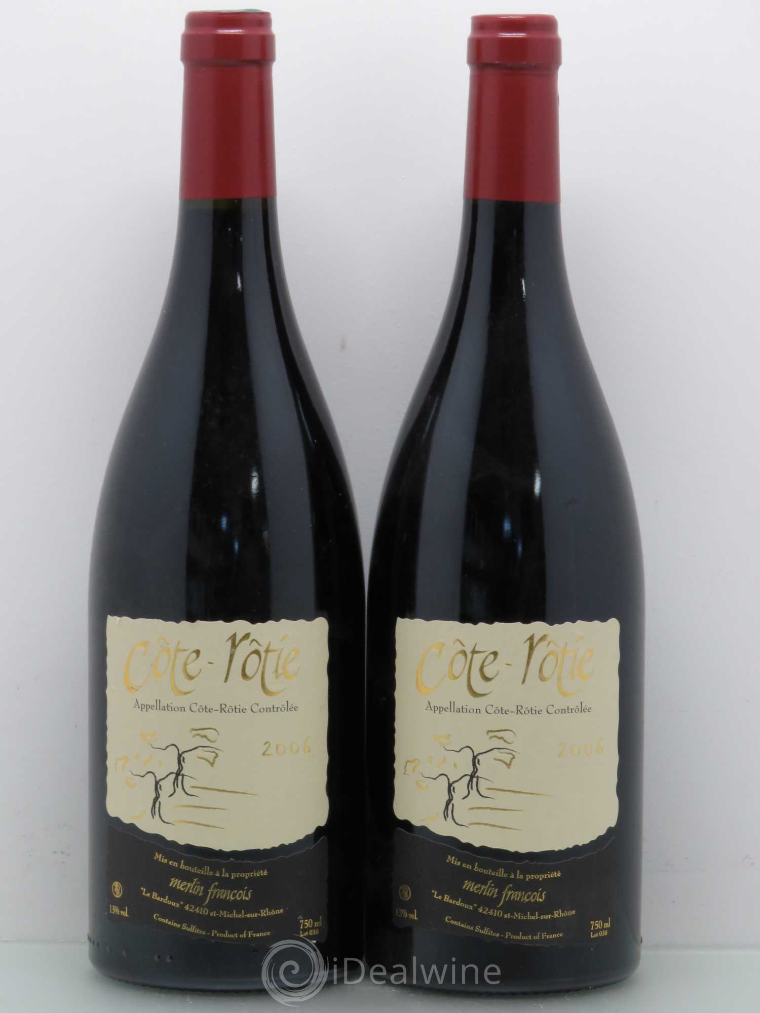 Côte-Rôtie François Merlin 2006 - Lot de 2 bouteilles - 0