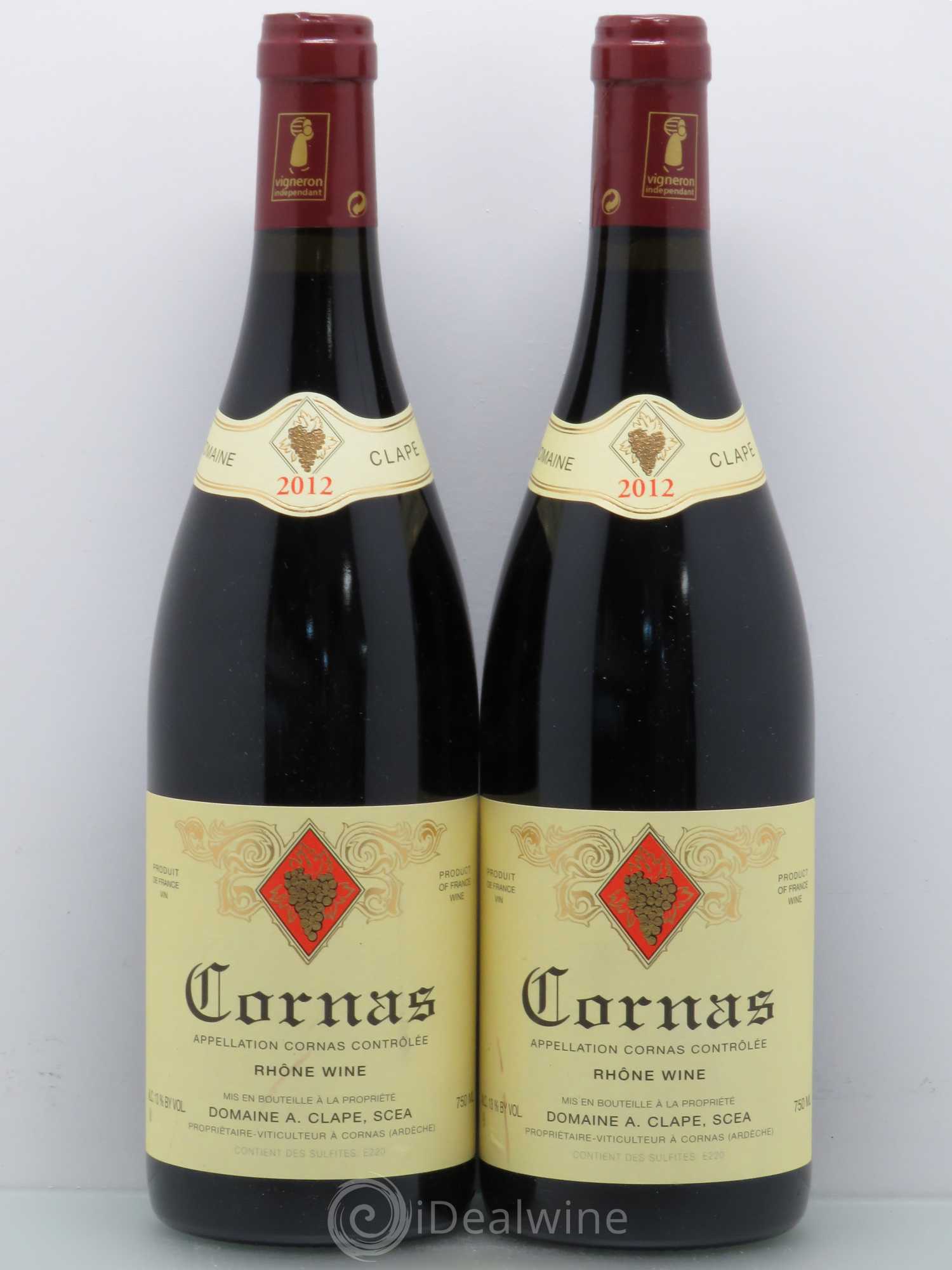 Cornas Auguste Clape 2012 - Lot de 2 bouteilles - 0