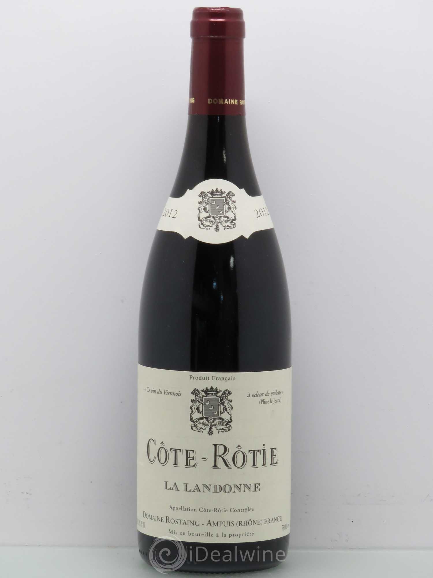 Côte-Rôtie La Landonne René Rostaing 2012 - Posten von 1 Flasche - 0
