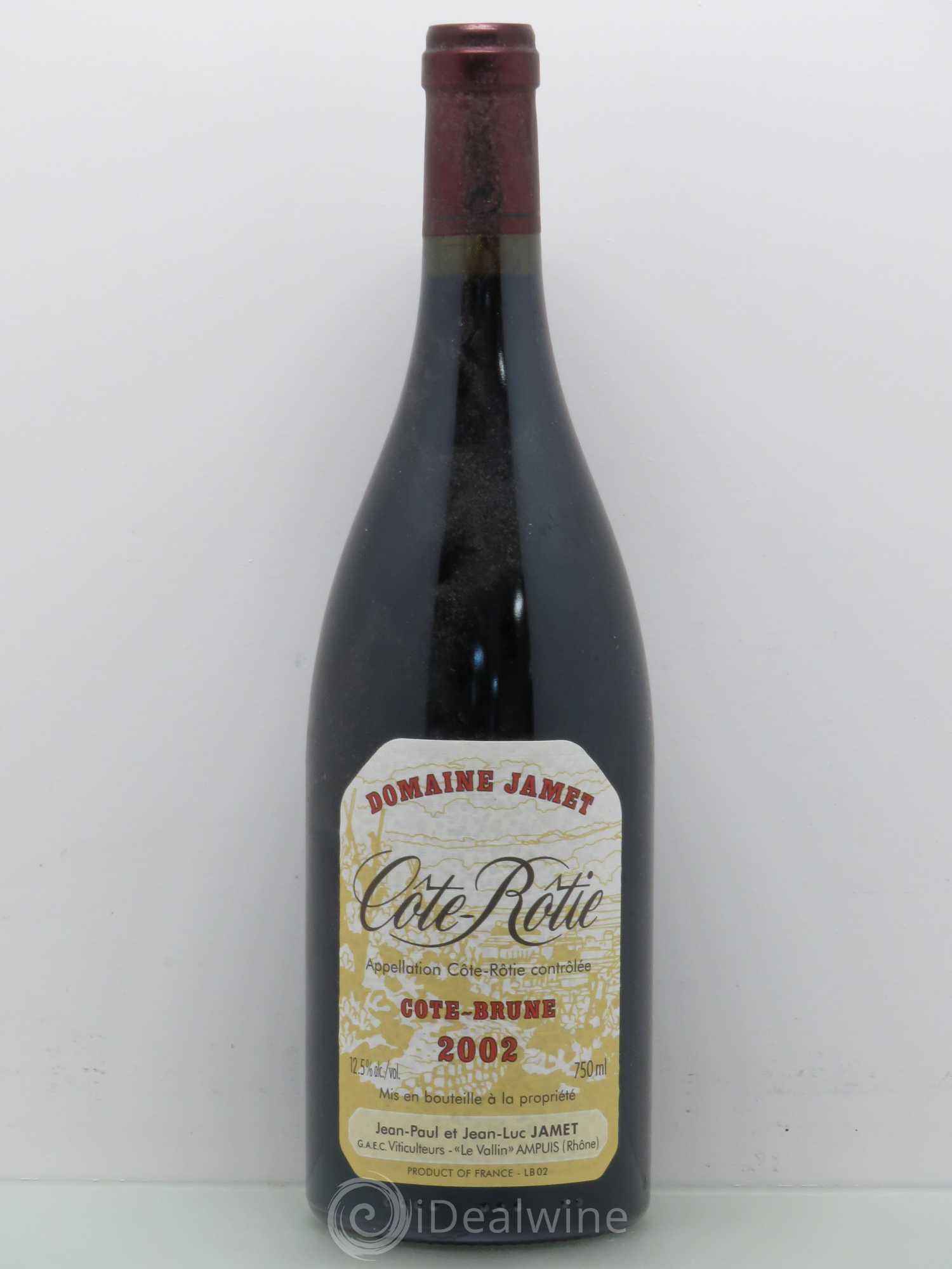 Côte-Rôtie Côte Brune Jamet (Domaine) 2002 - Lot de 1 bouteille - 0
