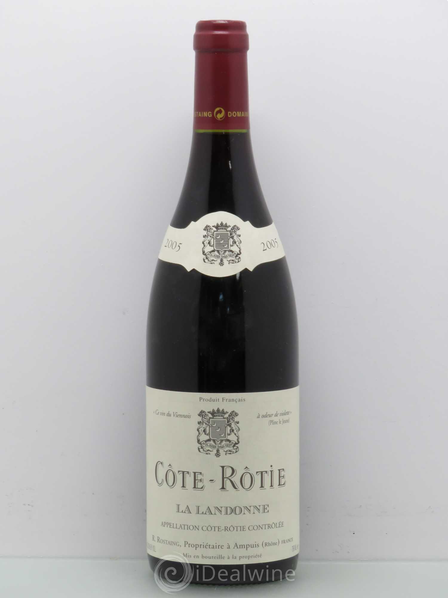 Côte-Rôtie La Landonne René Rostaing 2005 - Posten von 1 Flasche - 0