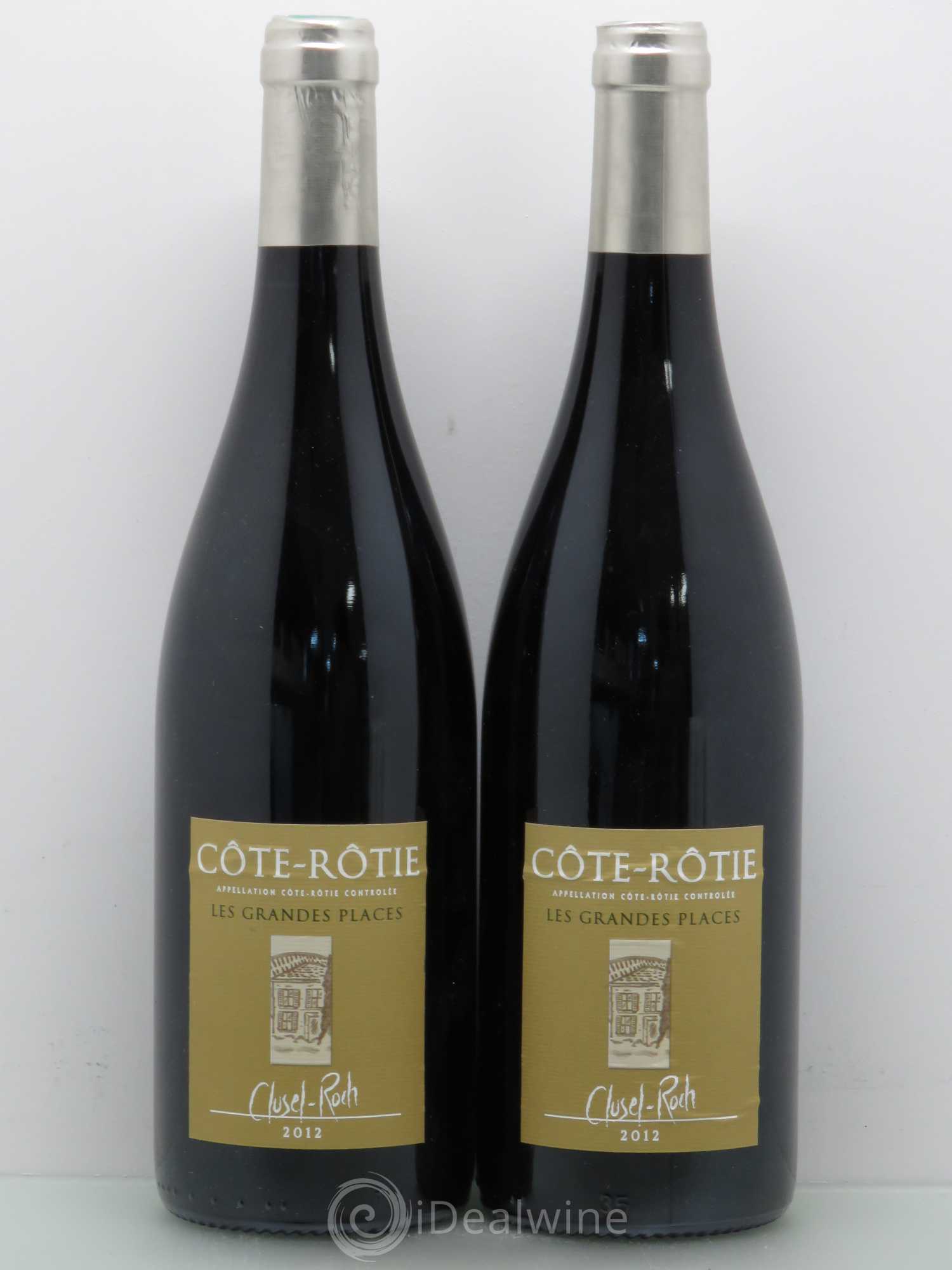 Côte-Rôtie Les Grandes Places Clusel-Roch 2012 - Lot de 2 bouteilles - 0