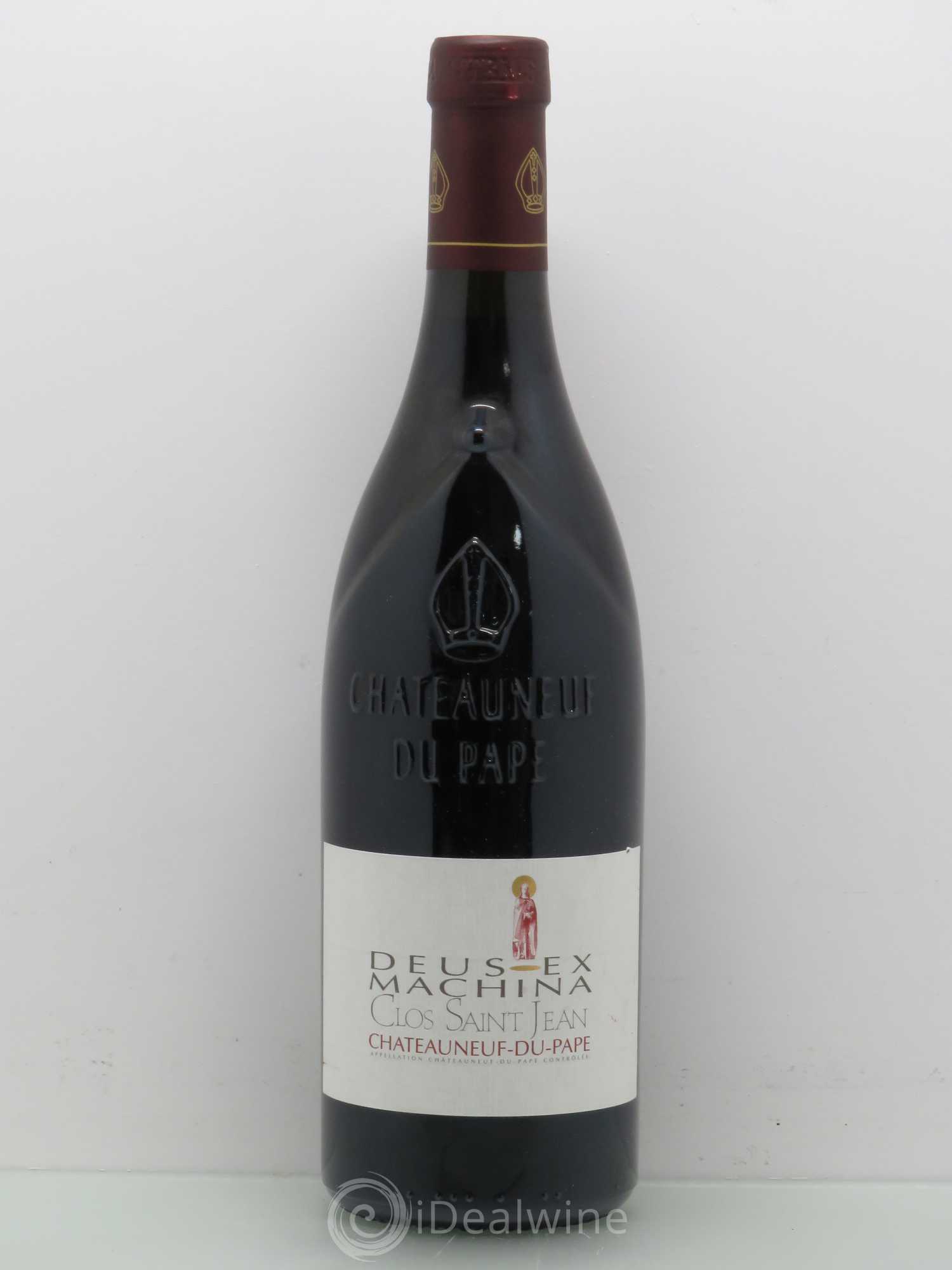 Châteauneuf-du-Pape Clos Saint-Jean Deus Ex Machina Pascal et Vincent Maurel 2012 - Lot de 1 bouteille - 0