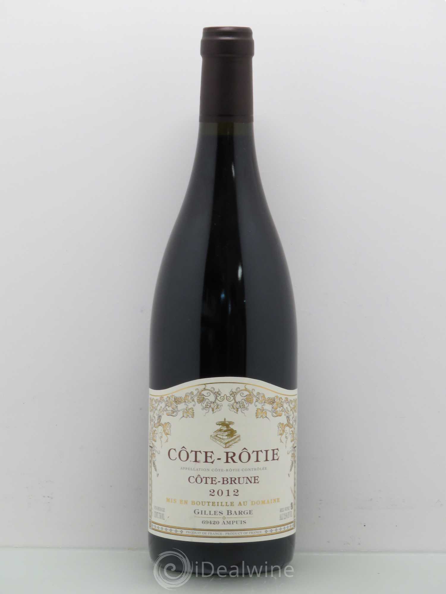Côte-Rôtie Domaine Barge Brune 2012 - Posten von 1 Flasche - 0