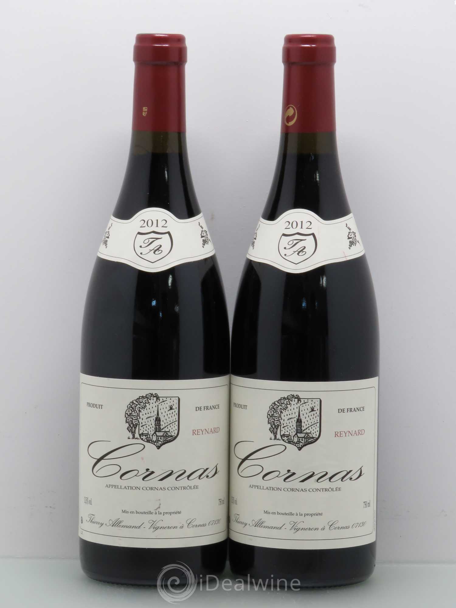 Cornas Reynard Thierry Allemand 2012 - Lot de 2 bouteilles - 0