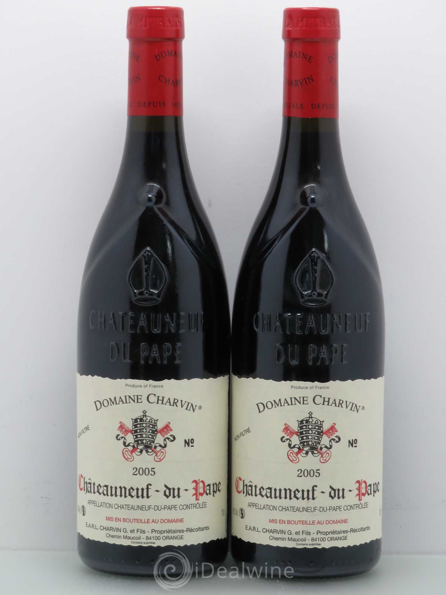 Châteauneuf-du-Pape Charvin (Domaine) 2005 - Lot de 2 bouteilles - 0