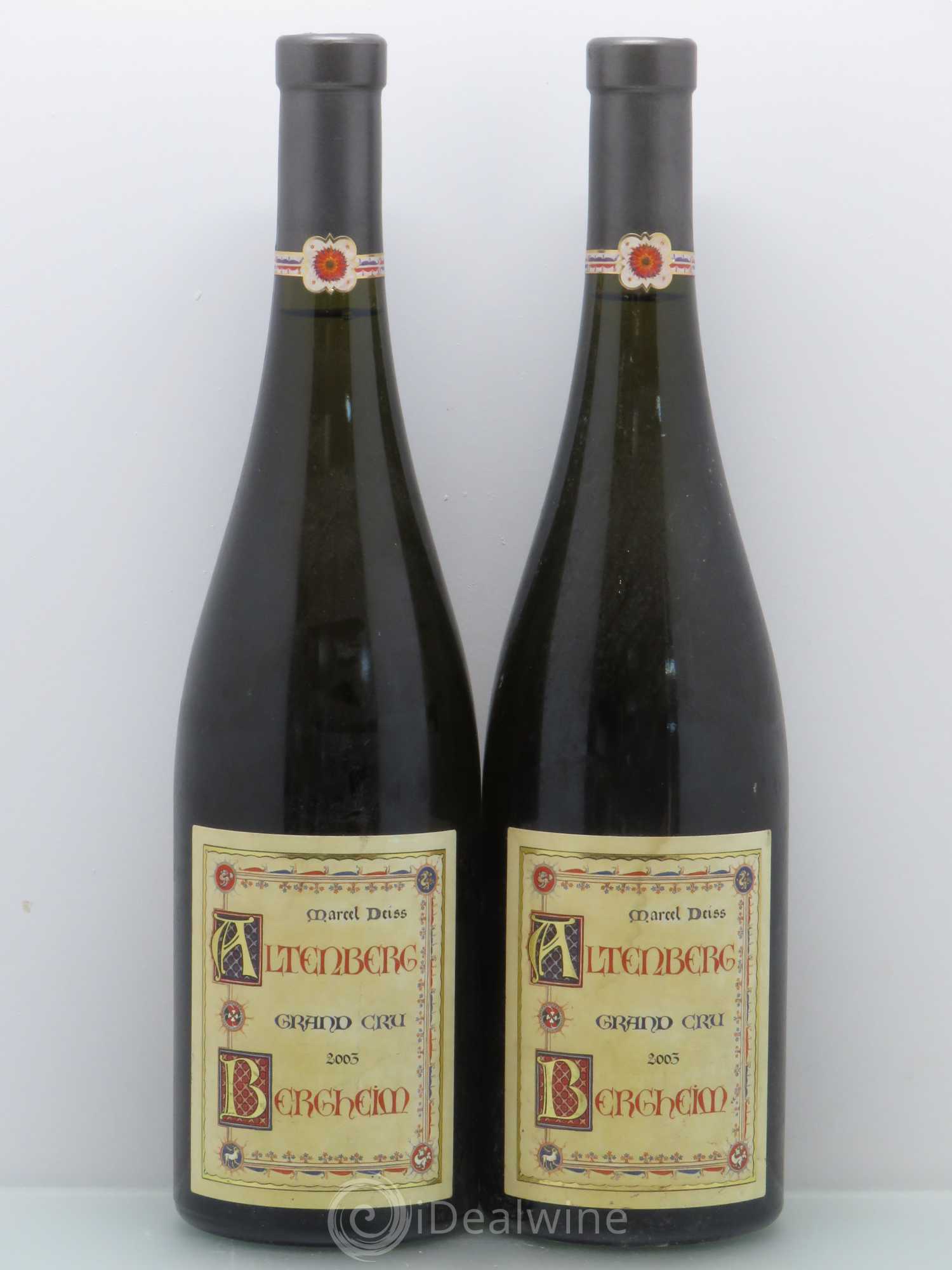 Alsace Grand Cru Altenberg de Bergheim Marcel Deiss (Domaine) 2003 - Lotto di 2 bottiglie - 0