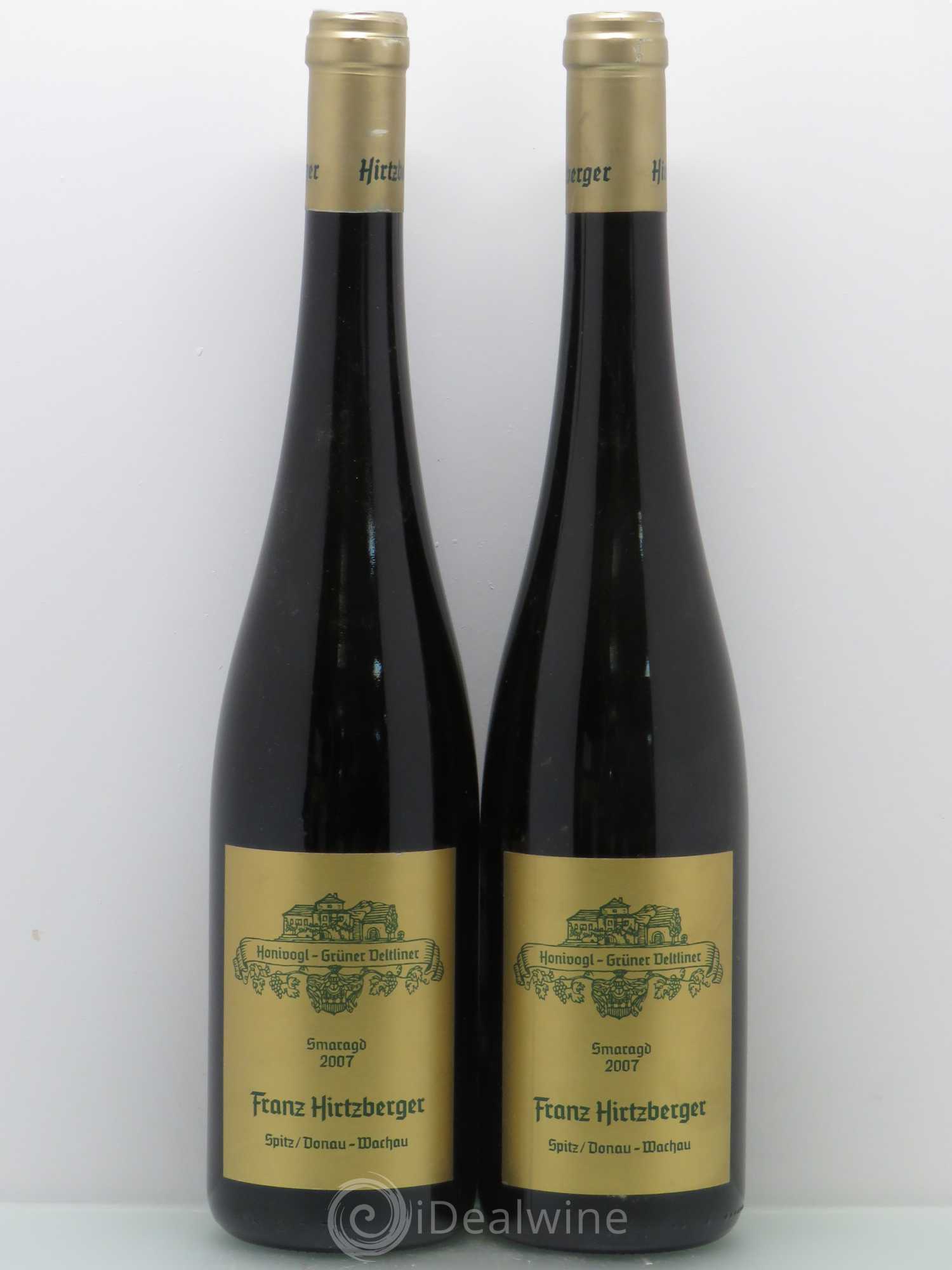 Autriche Franz Hirtzberger Wachau Grüner Veltliner Honivogl Smaragd 2007 - Posten von 2 Flaschen - 0