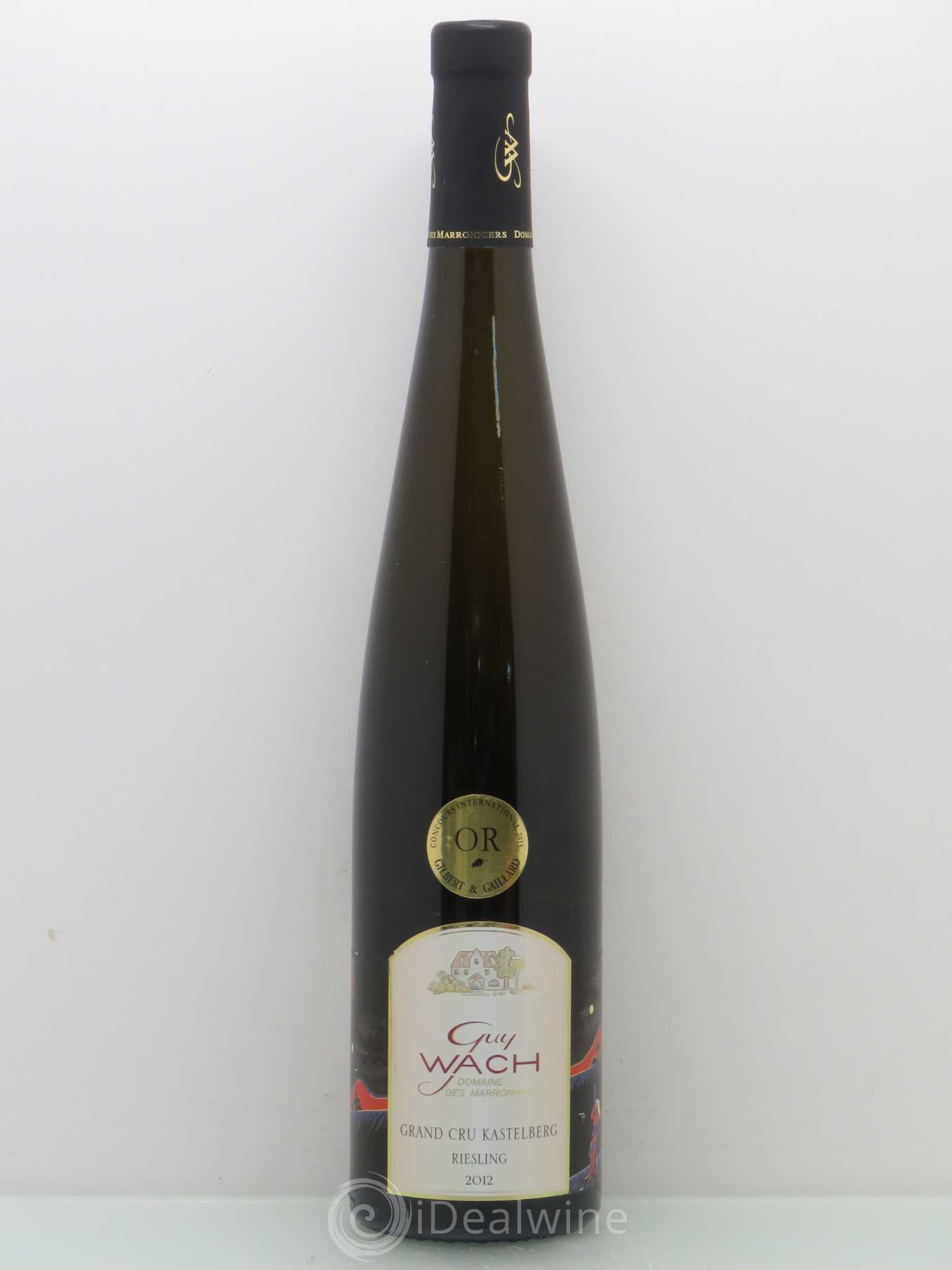 Riesling Grand Cru Guy Wach Kastelberg 2012 - Posten von 1 Flasche - 0