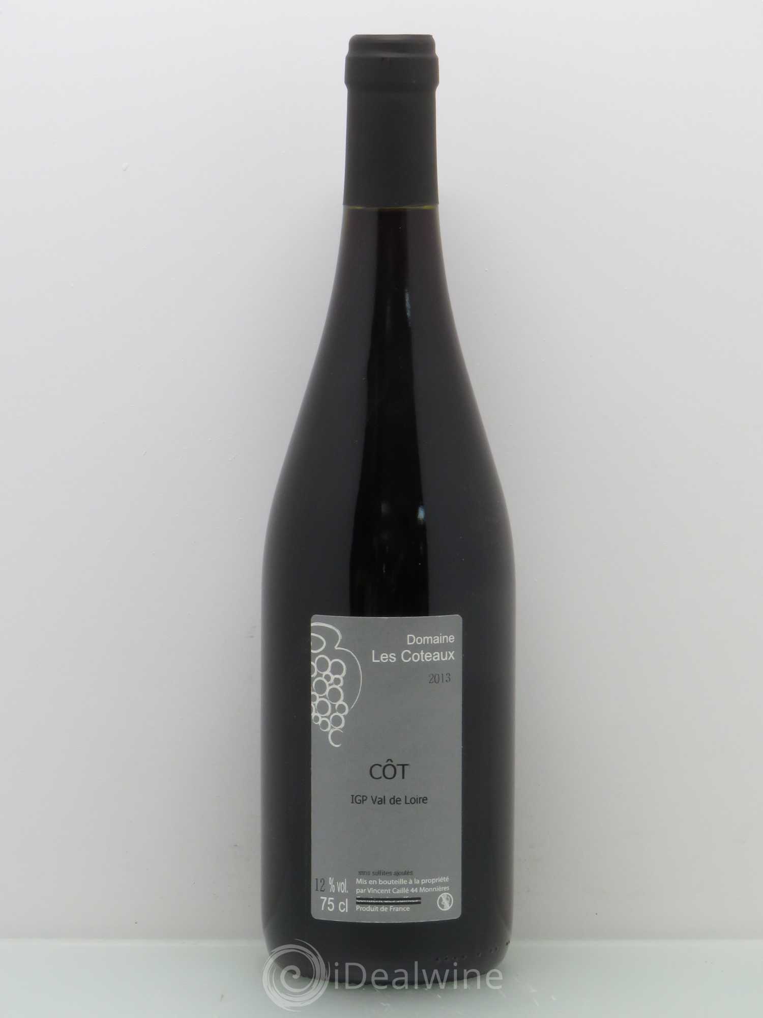 Divers Côt Vincent Caillé (Vallée de la Loire) 2013 - Posten von 1 Flasche - 0