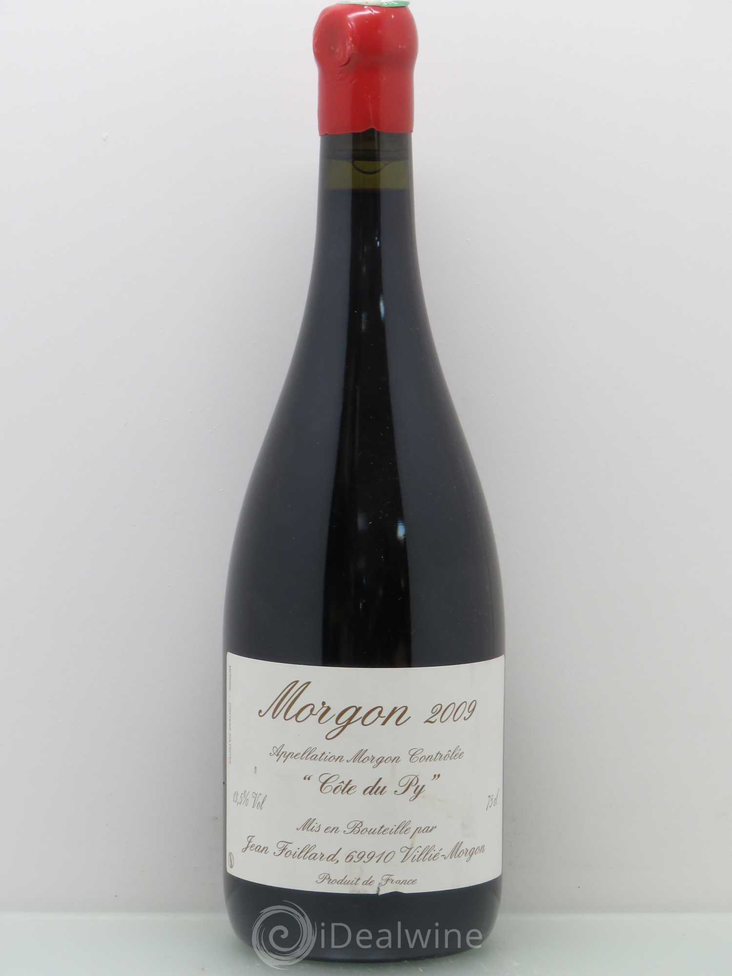 Morgon Côte du Py Jean Foillard 2009 - Lot de 1 bouteille - 0