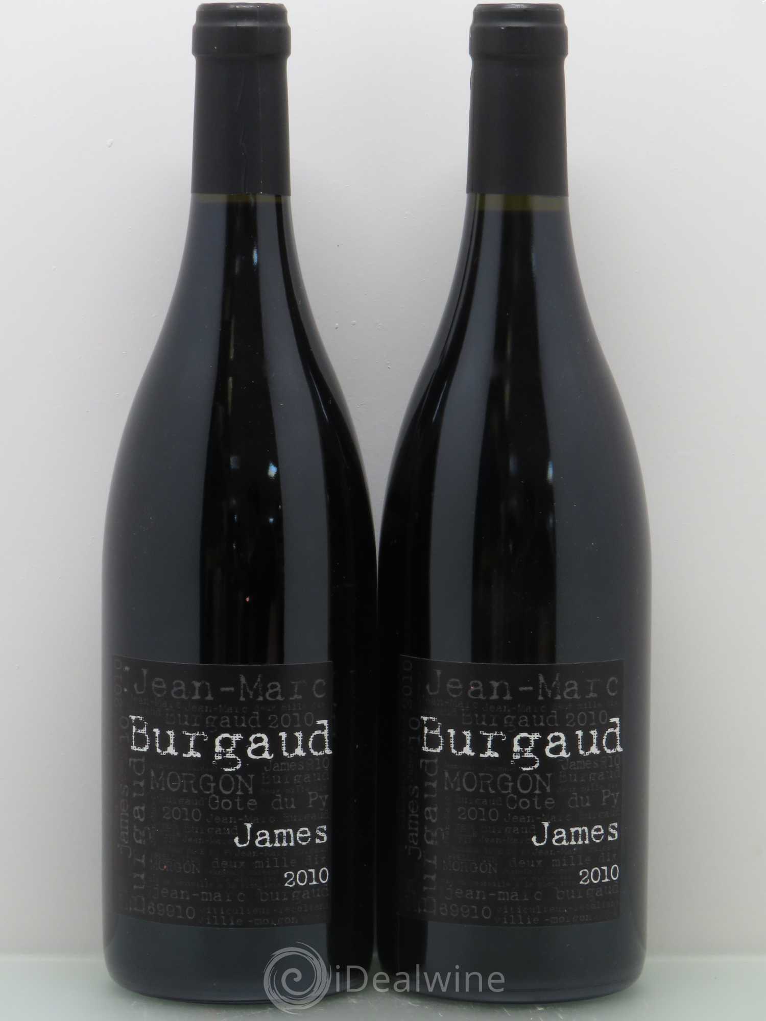 Morgon Côte du Py James Jean-Marc Burgaud (Domaine) 2010 - Lot de 2 bouteilles - 0