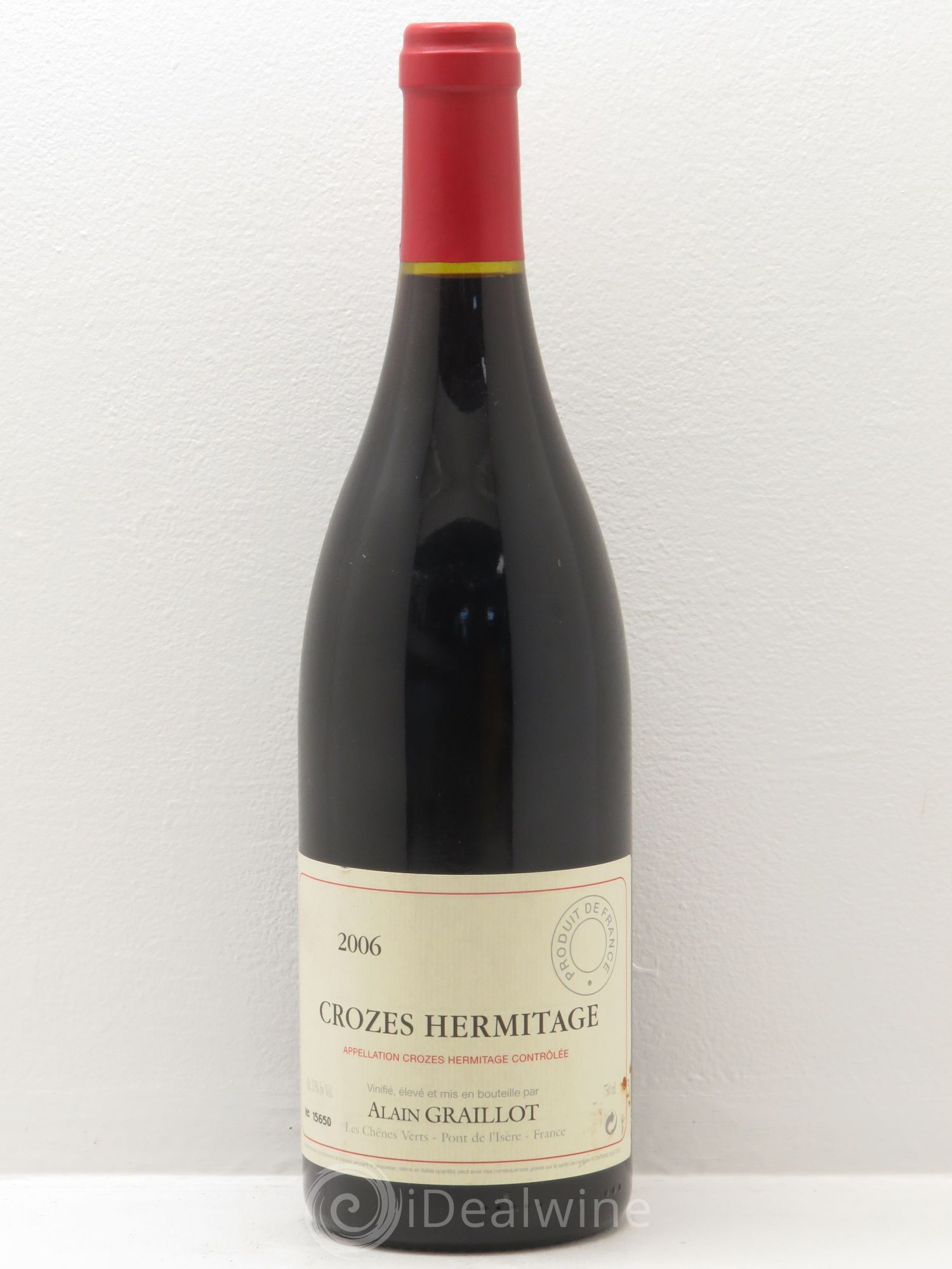 Crozes-Hermitage Domaine Graillot 2006 - Lot de 1 bouteille - 0