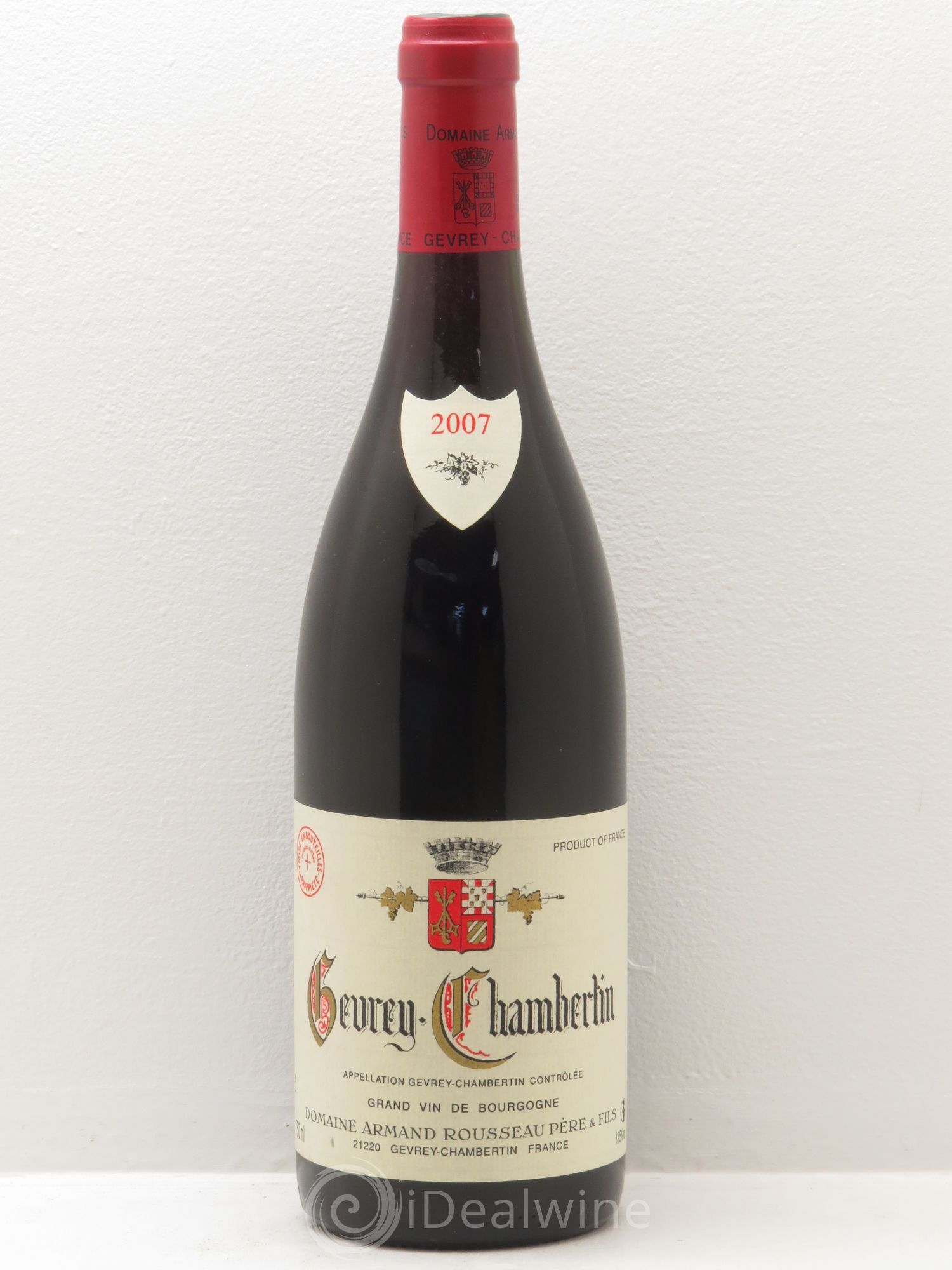 Gevrey-Chambertin Armand Rousseau (Domaine) 2007 - Lot de 1 bouteille - 0