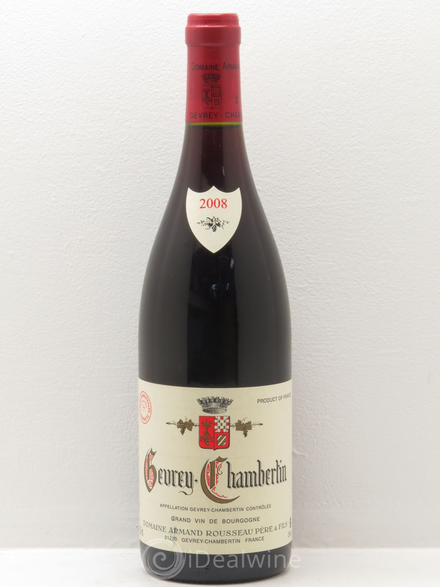 Gevrey-Chambertin Armand Rousseau (Domaine) 2008 - Lot de 1 bouteille - 0