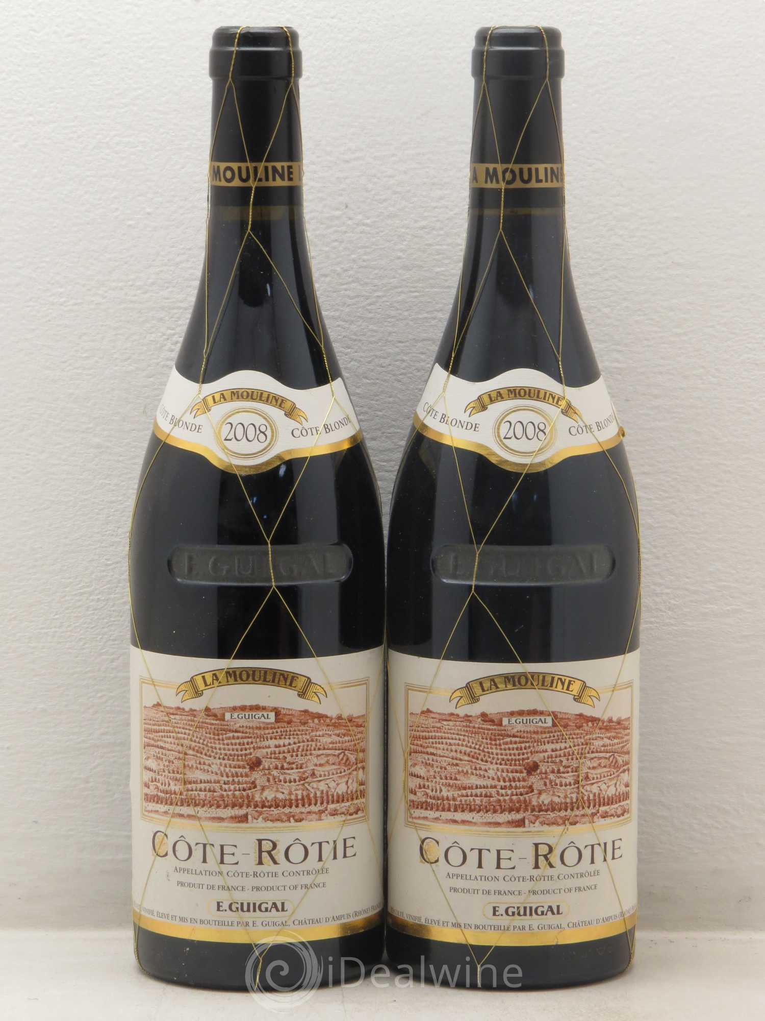 Côte-Rôtie La Mouline Guigal 2008 - Lot de 2 bouteilles - 0