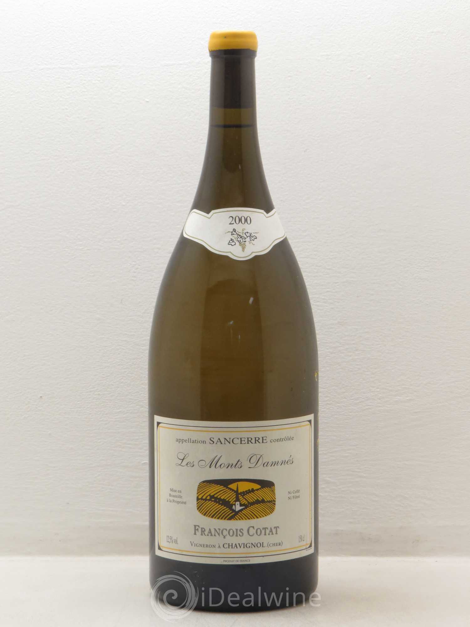 Sancerre Les Monts Damnés François Cotat 2000 - Lot de 1 magnum - 0