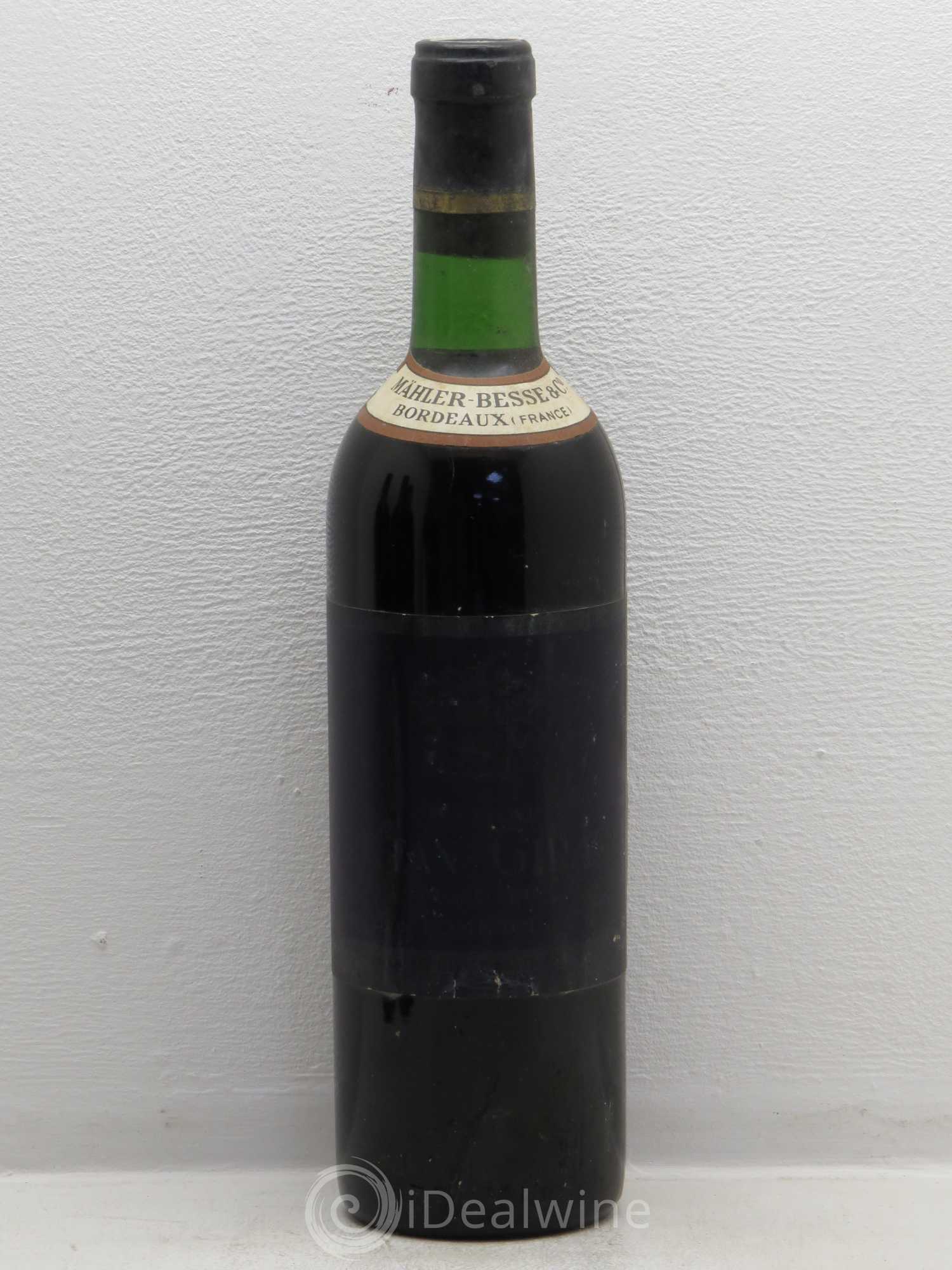 Château Certan Giraud 1966 - Lot de 1 bouteille - 0