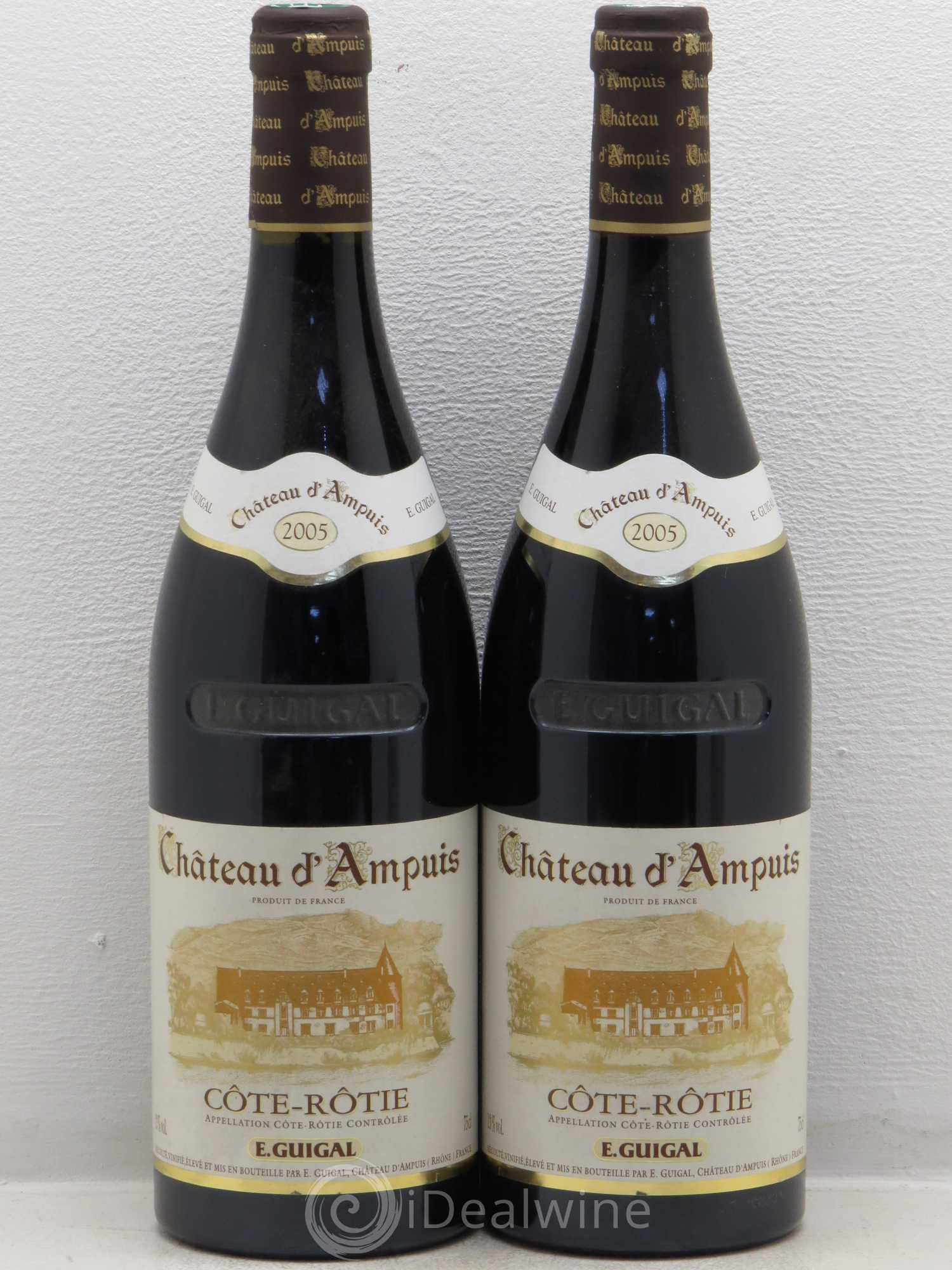 Côte-Rôtie Château d'Ampuis Guigal 2005 - Lot de 2 bouteilles - 0