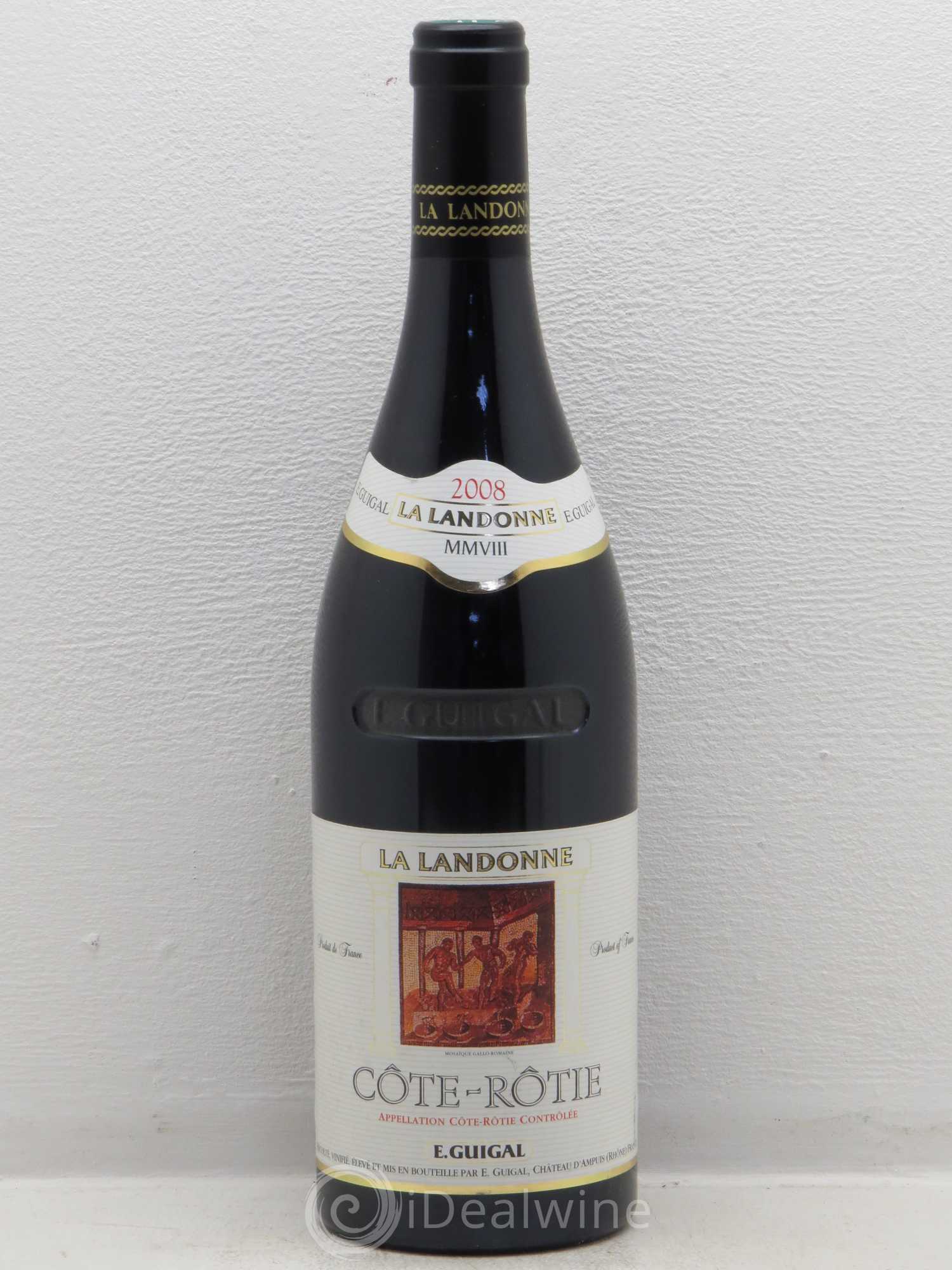 Côte-Rôtie La Landonne Guigal 2008 - Lot de 1 bouteille - 0