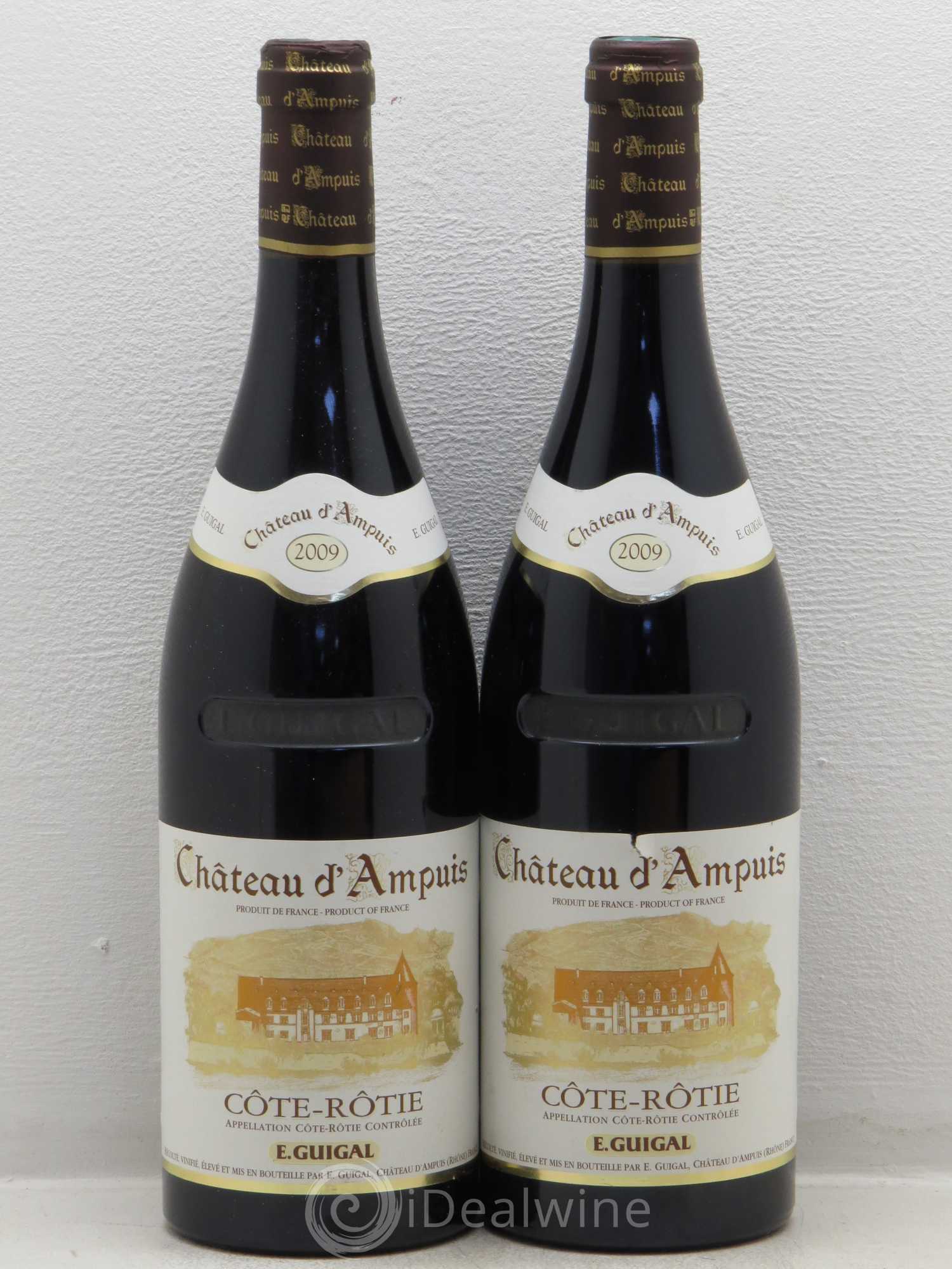 Côte-Rôtie Château d'Ampuis Guigal 2009 - Lot de 2 bouteilles - 0