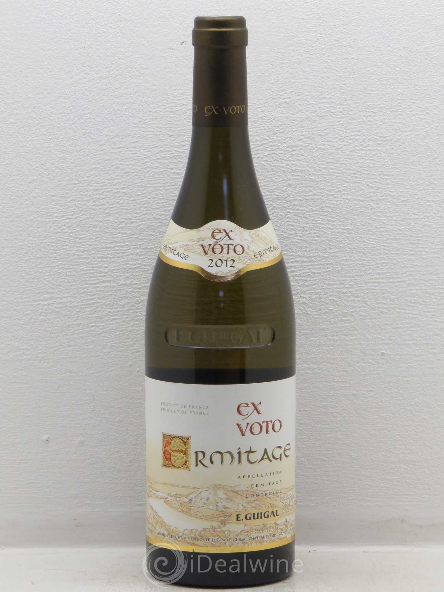 Ermitage Ex Voto Guigal 2012 - Lot de 1 bouteille - 0