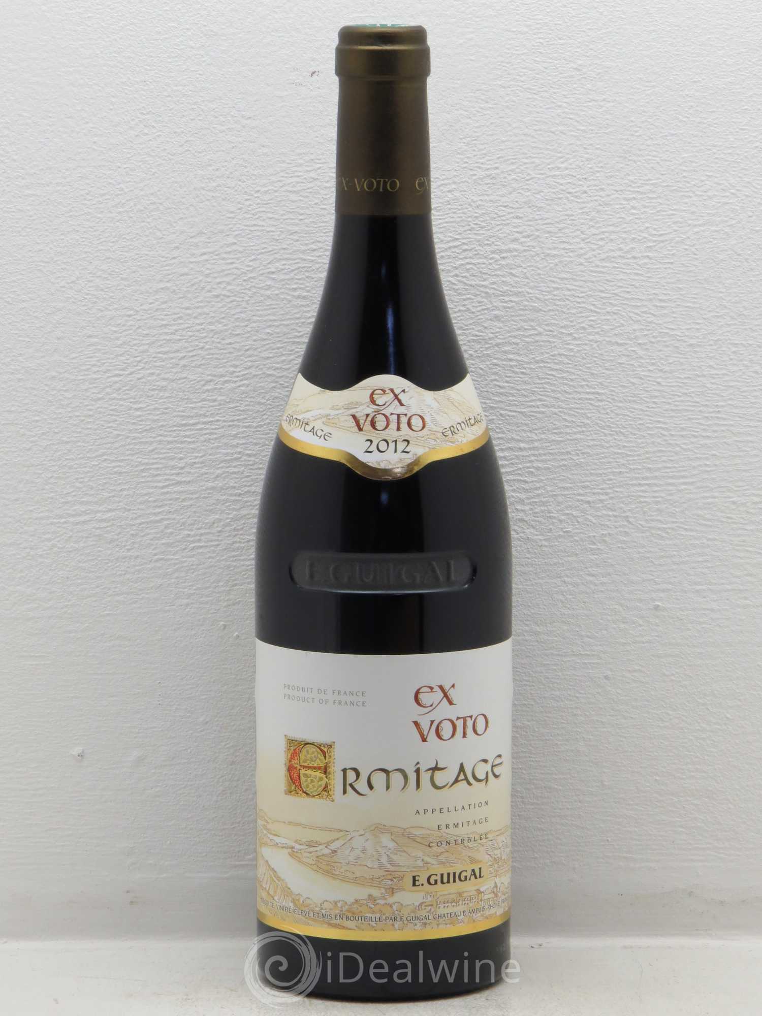 Ermitage Ex Voto Guigal 2012 - Lot de 1 bouteille - 0