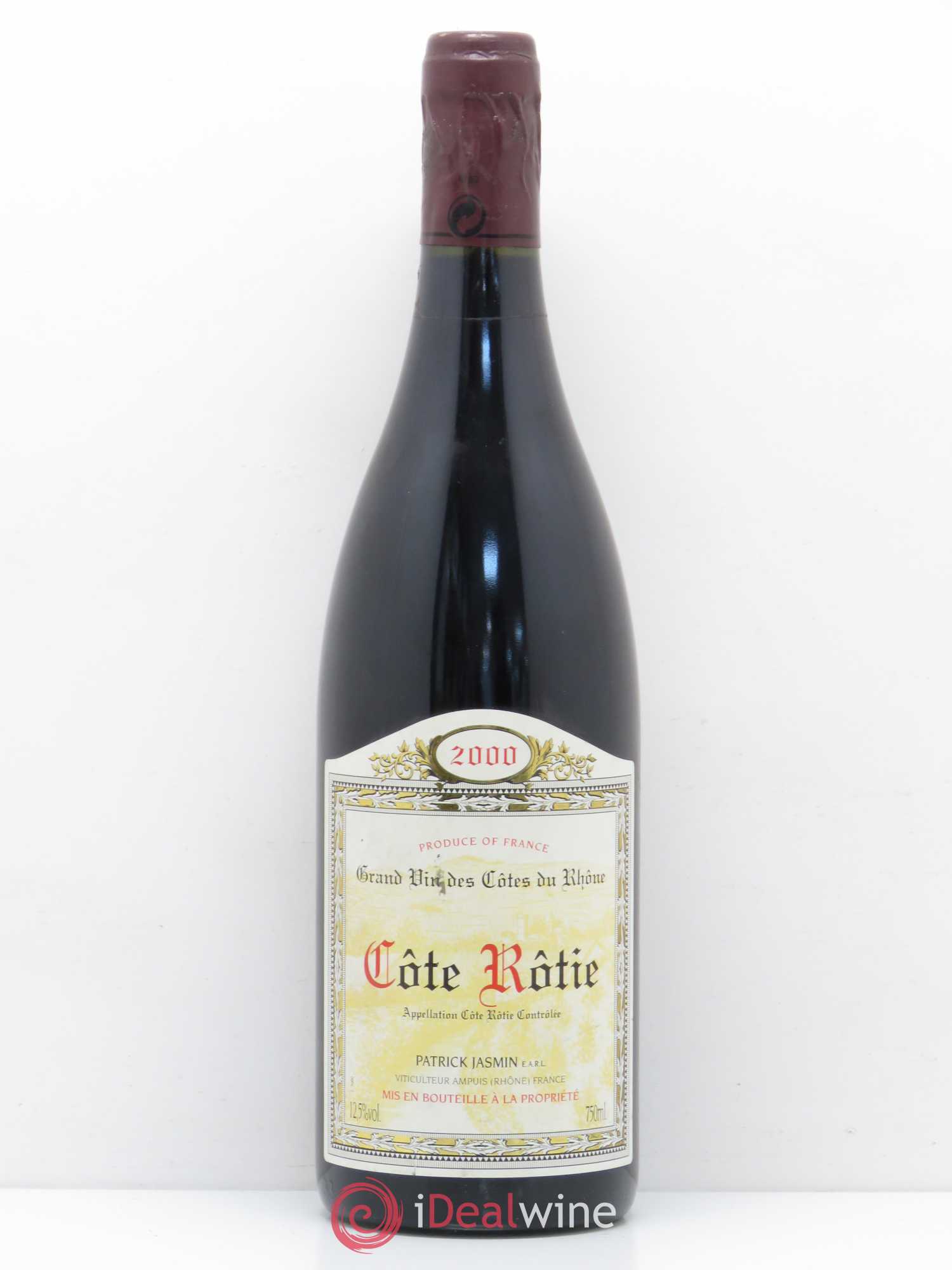Côte-Rôtie Jasmin (Domaine) 2000 - Lot de 1 bouteille - 0