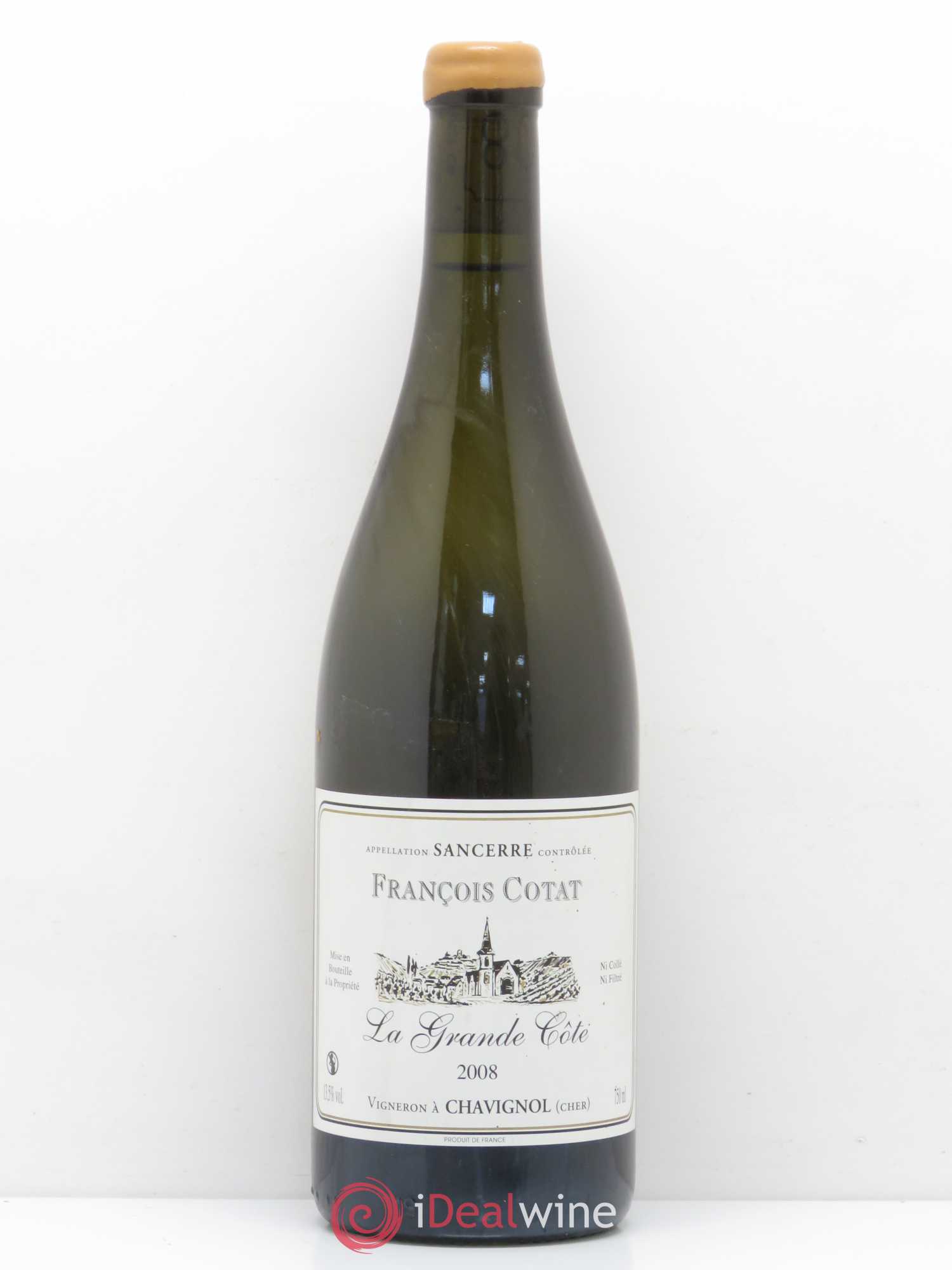 Sancerre La Grande Côte François Cotat 2008 - Lot de 1 bouteille - 0
