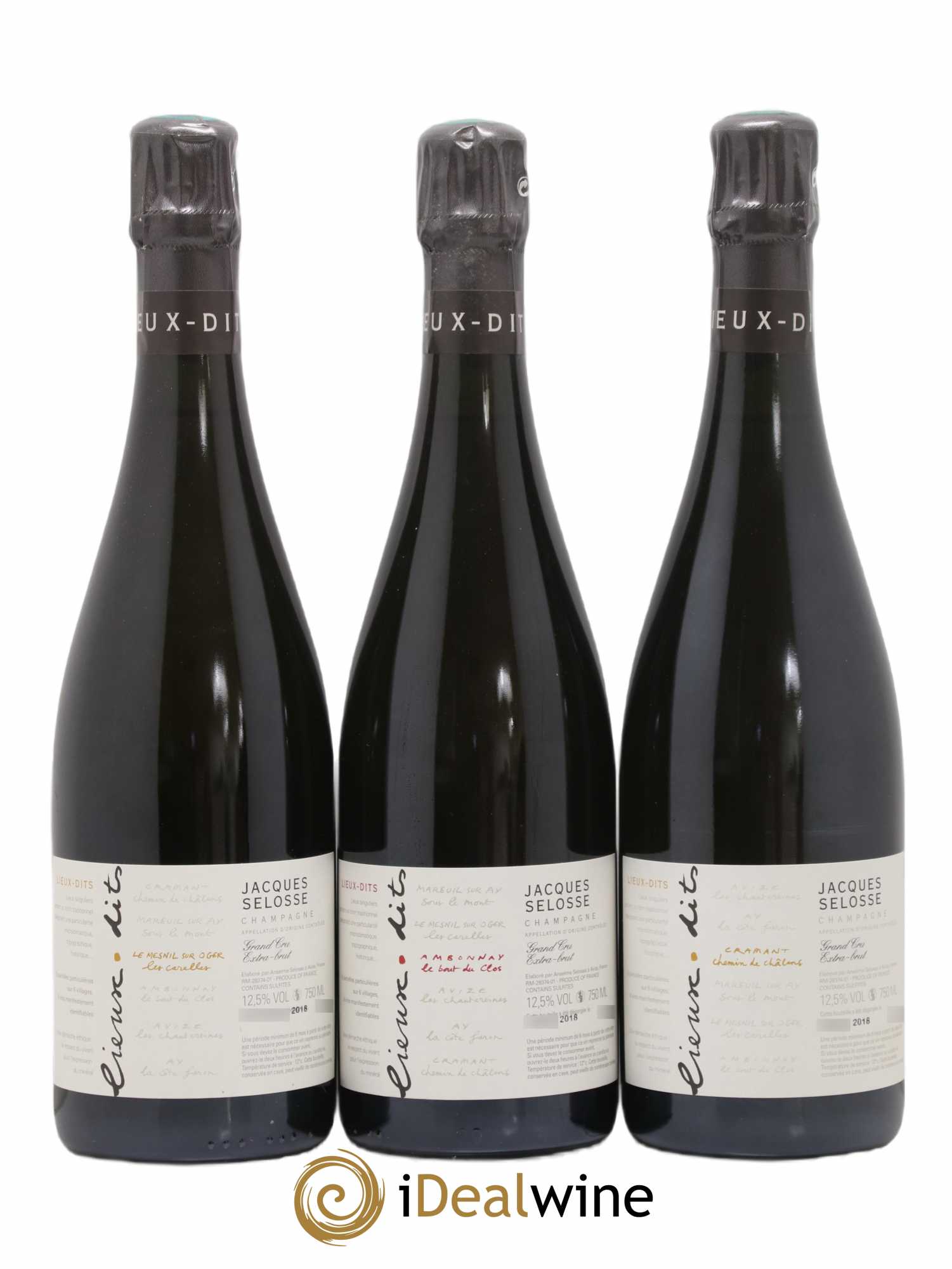 Caisse Collection Lieux-dits Jacques Selosse - Lot de 1 bouteille - 1