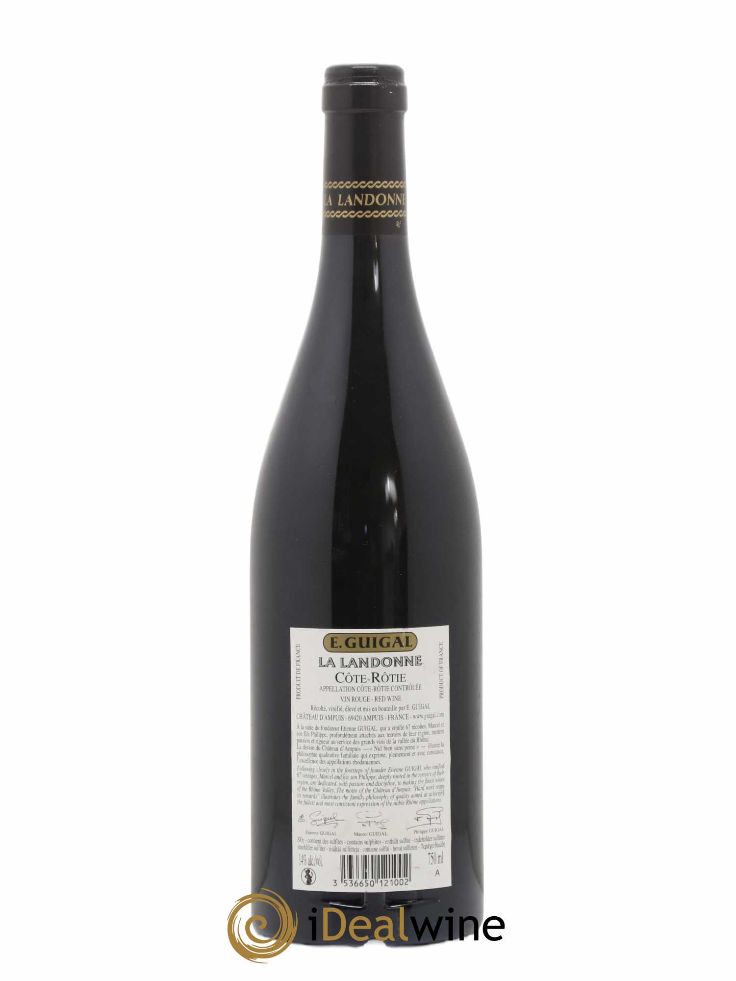 Côte-Rôtie La Landonne Guigal 2015 - Lot de 1 bouteille - 1