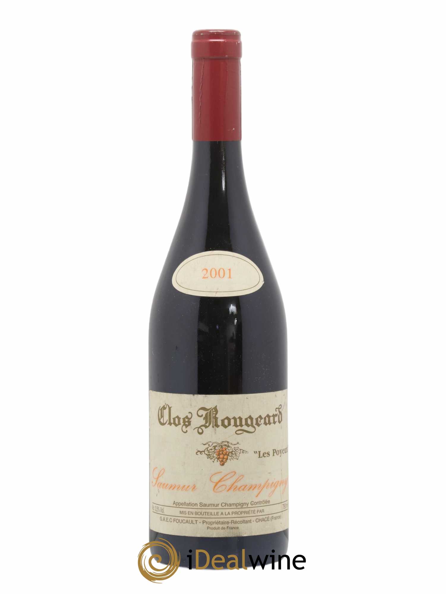 Saumur-Champigny Les Poyeux Clos Rougeard 2001 - Lot de 1 bouteille - 0