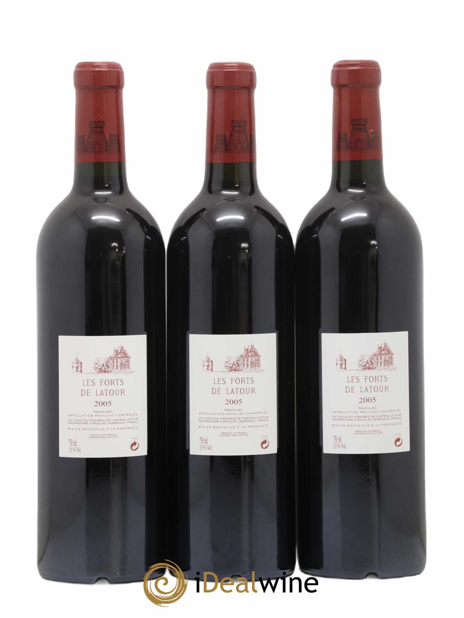 Les Forts de Latour Second Vin 2005 - Lot de 6 bouteilles - 2