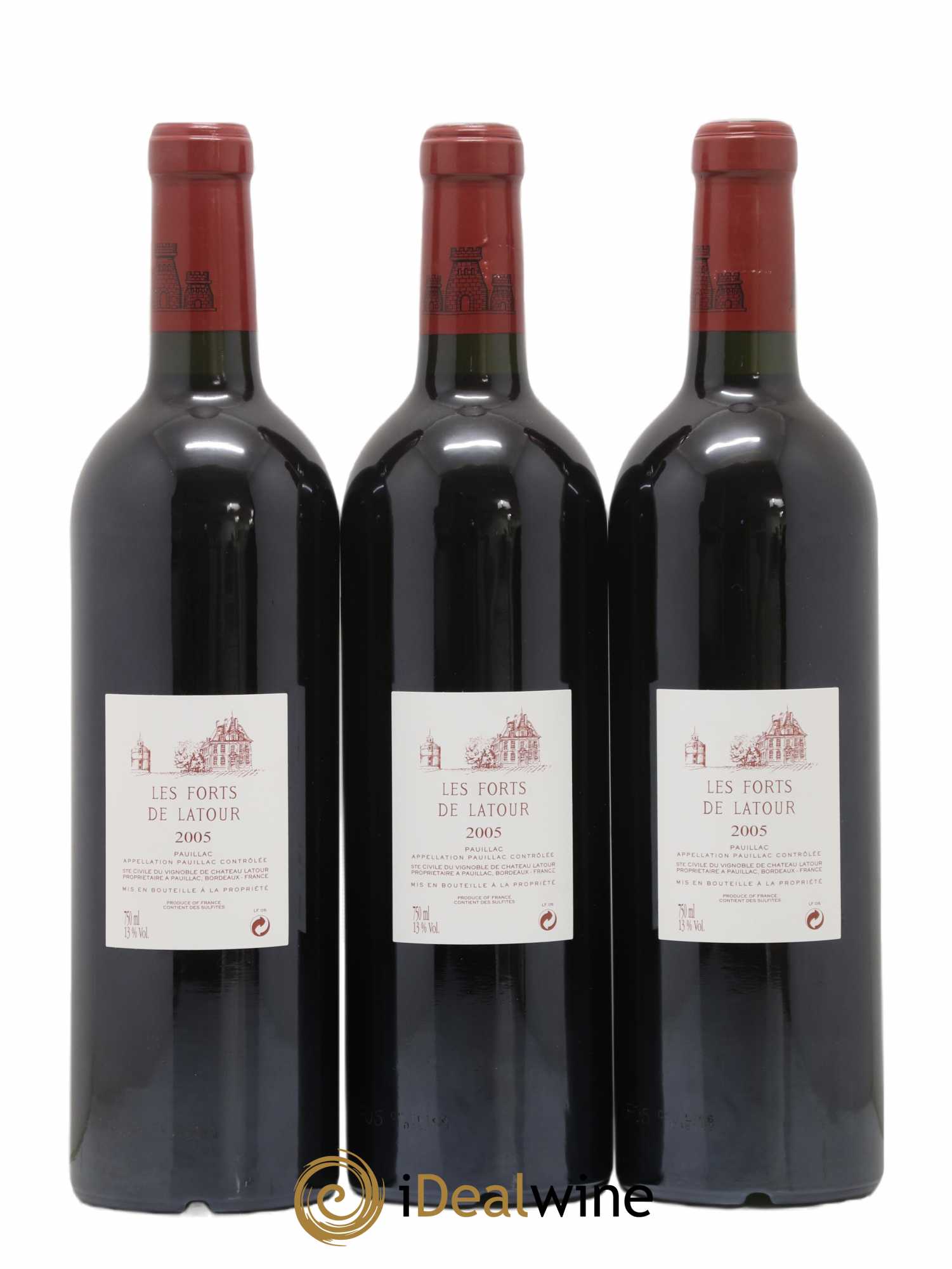 Les Forts de Latour Second Vin 2005 - Lot de 6 bouteilles - 4