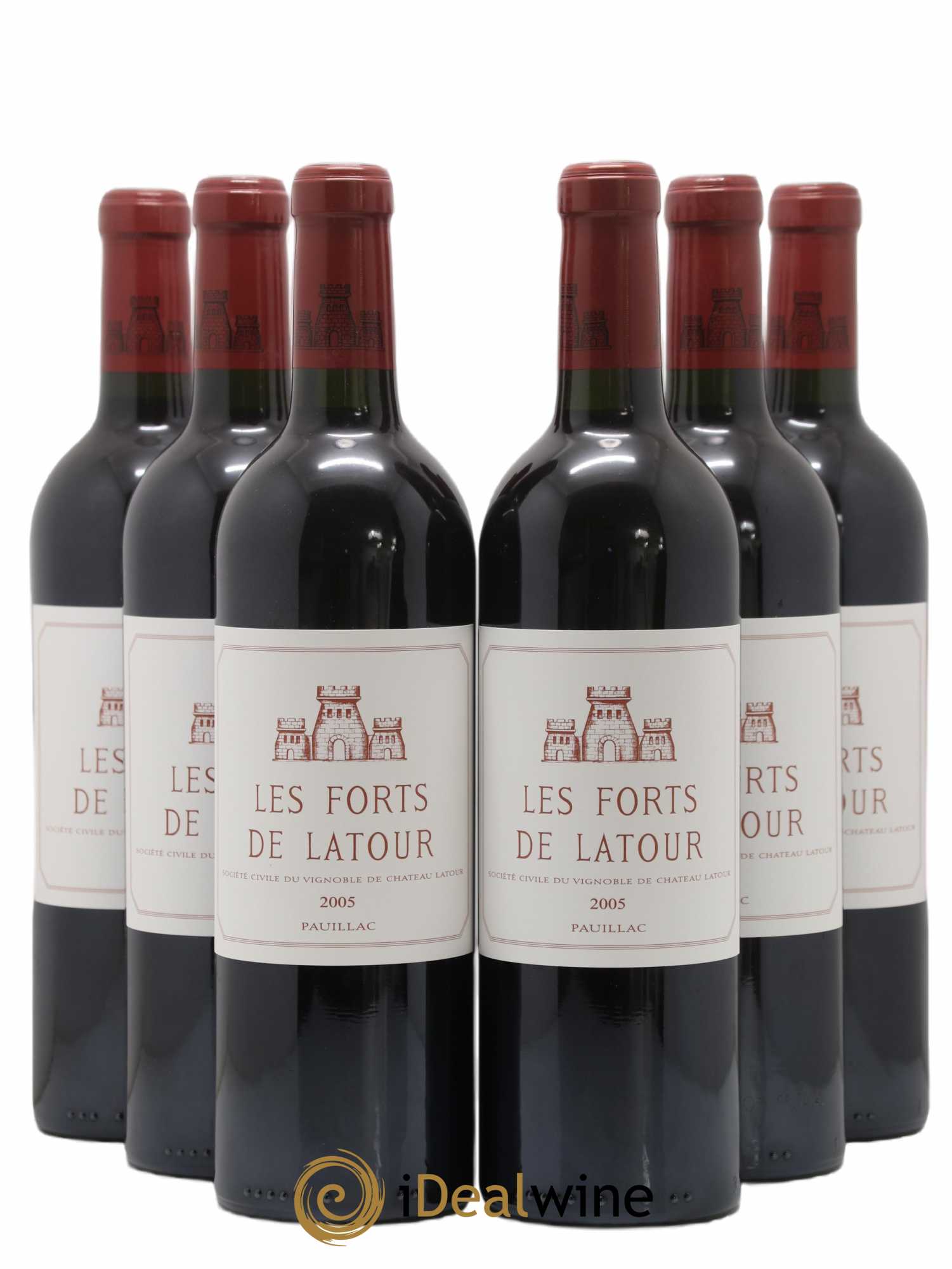 Les Forts de Latour Second Vin 2005 - Lot de 6 bouteilles - 0