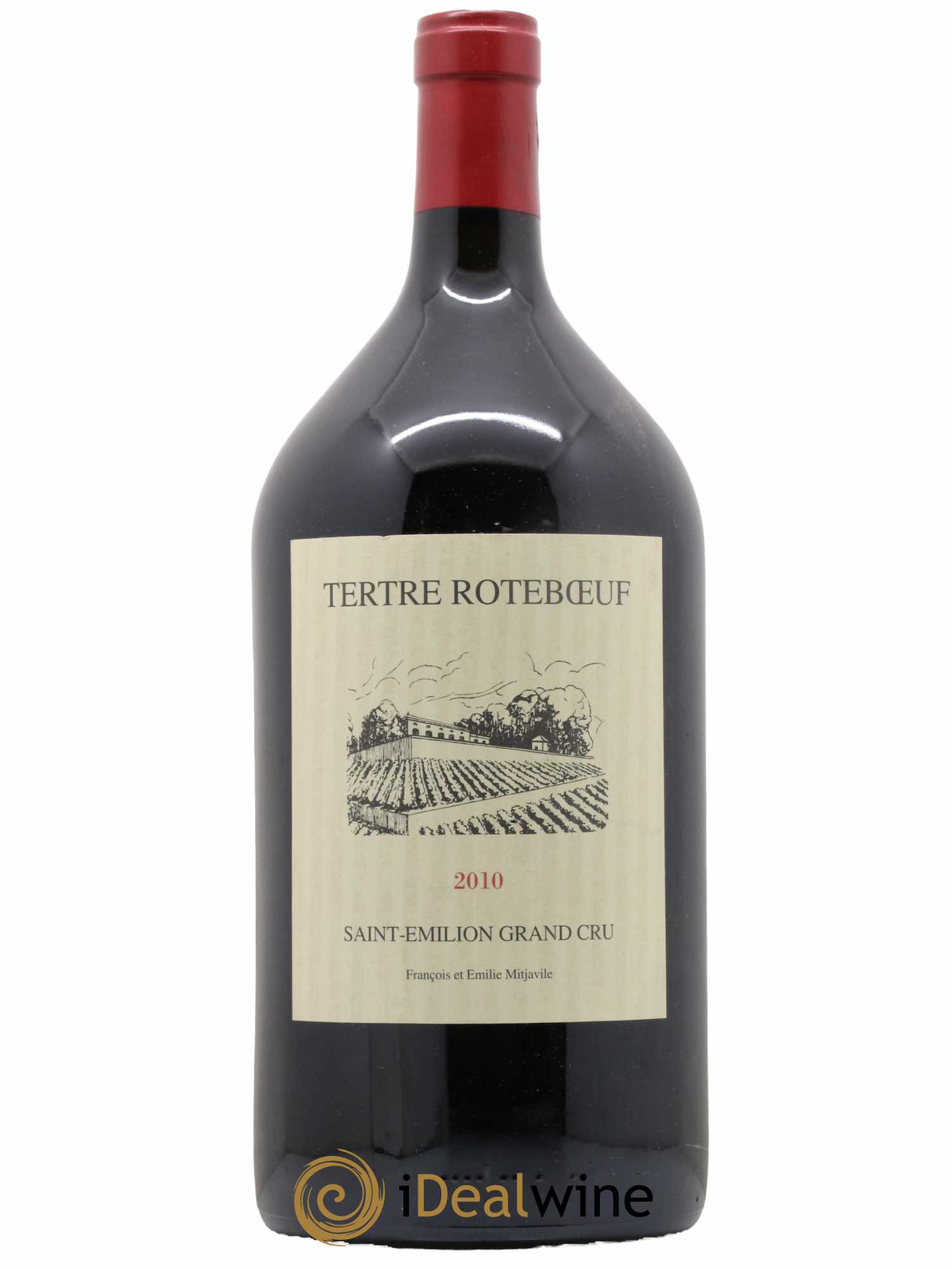 Château Tertre Roteboeuf 2010 - Posten von 1 Doppel-Magnum - 0