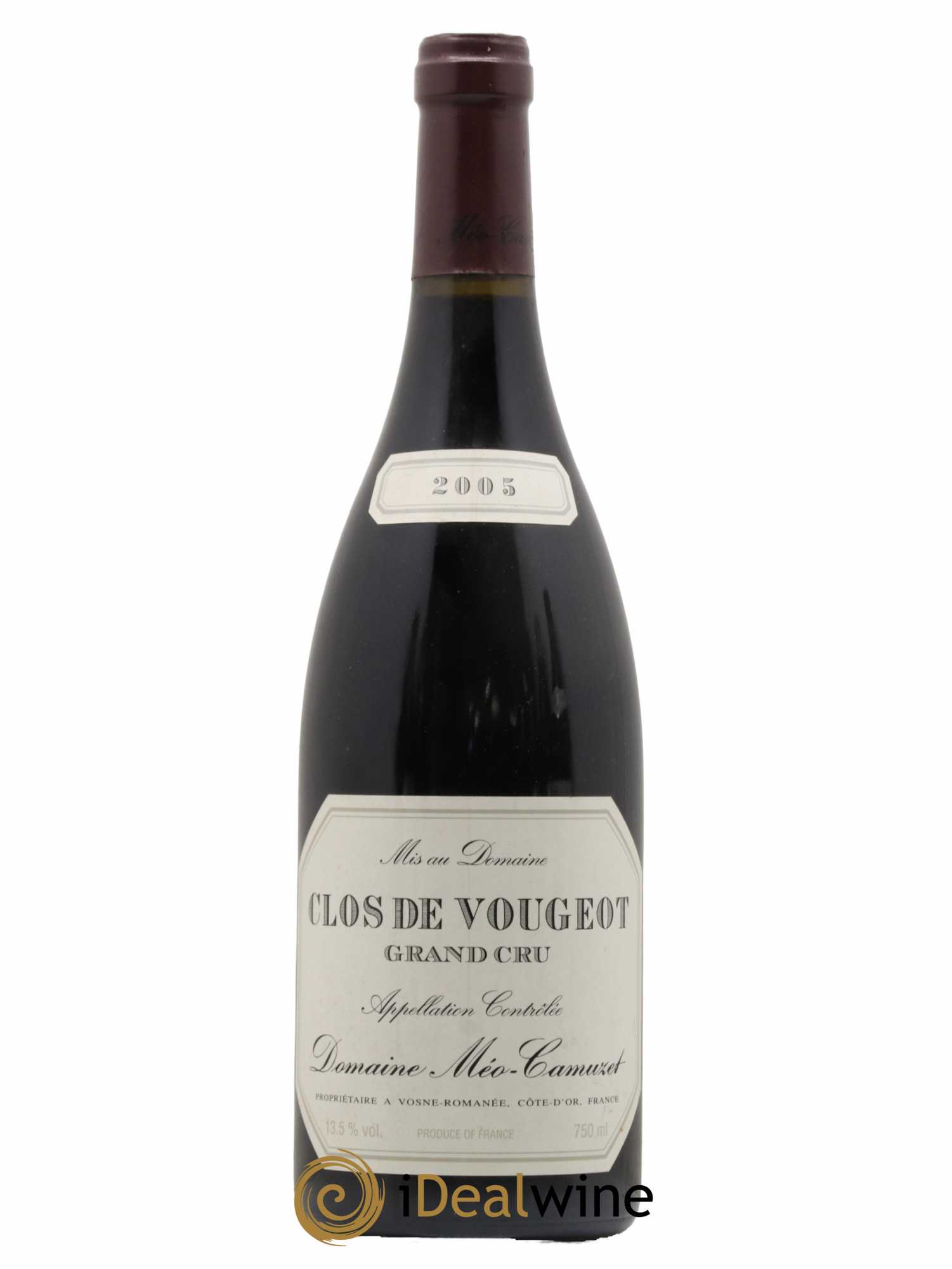 Clos de Vougeot Grand Cru Méo-Camuzet (Domaine) 2005 - Lot de 1 bouteille - 0